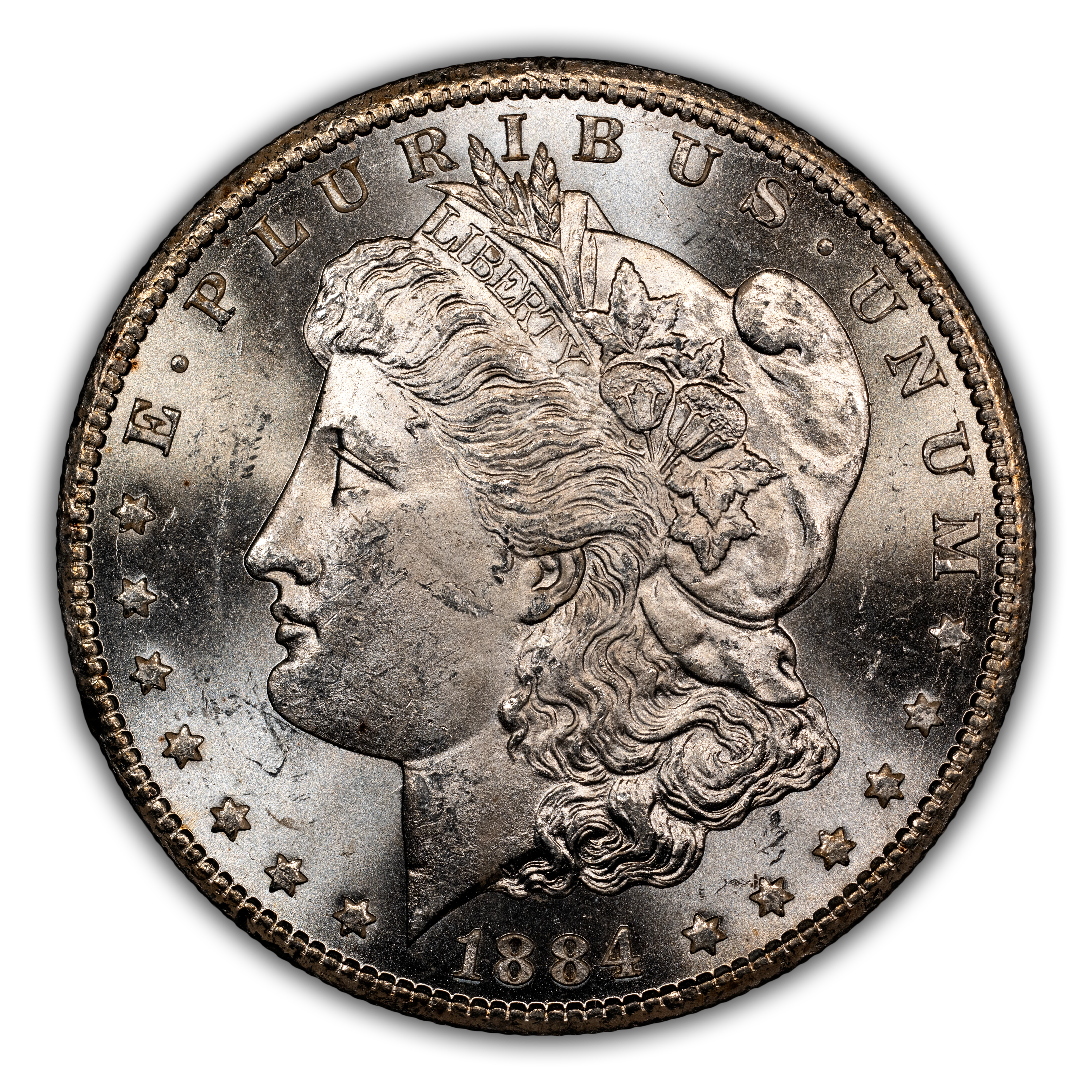 1884-CC $1 Far Date, VAM-10A MS