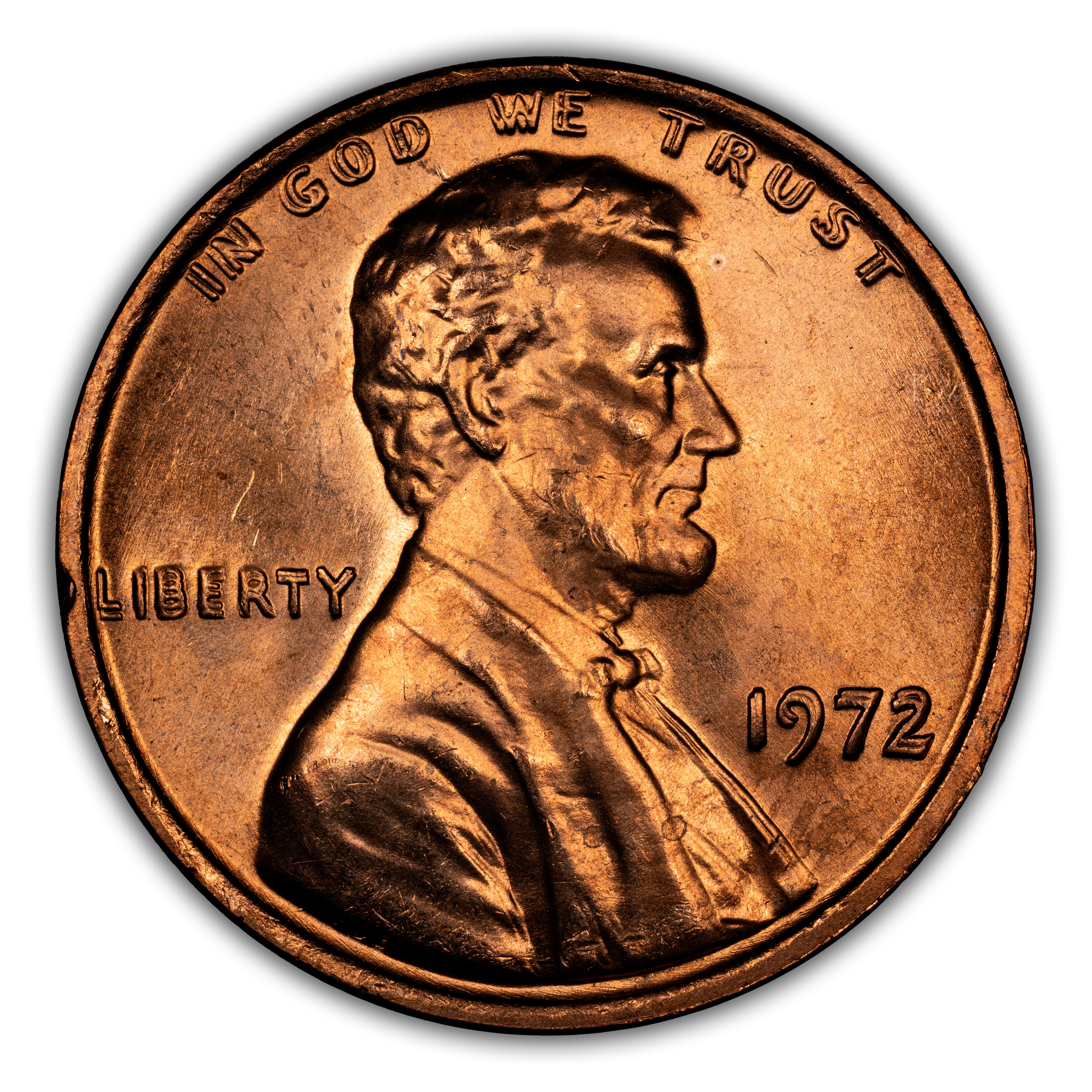 1972 1c Doubled Die Obverse MS RD