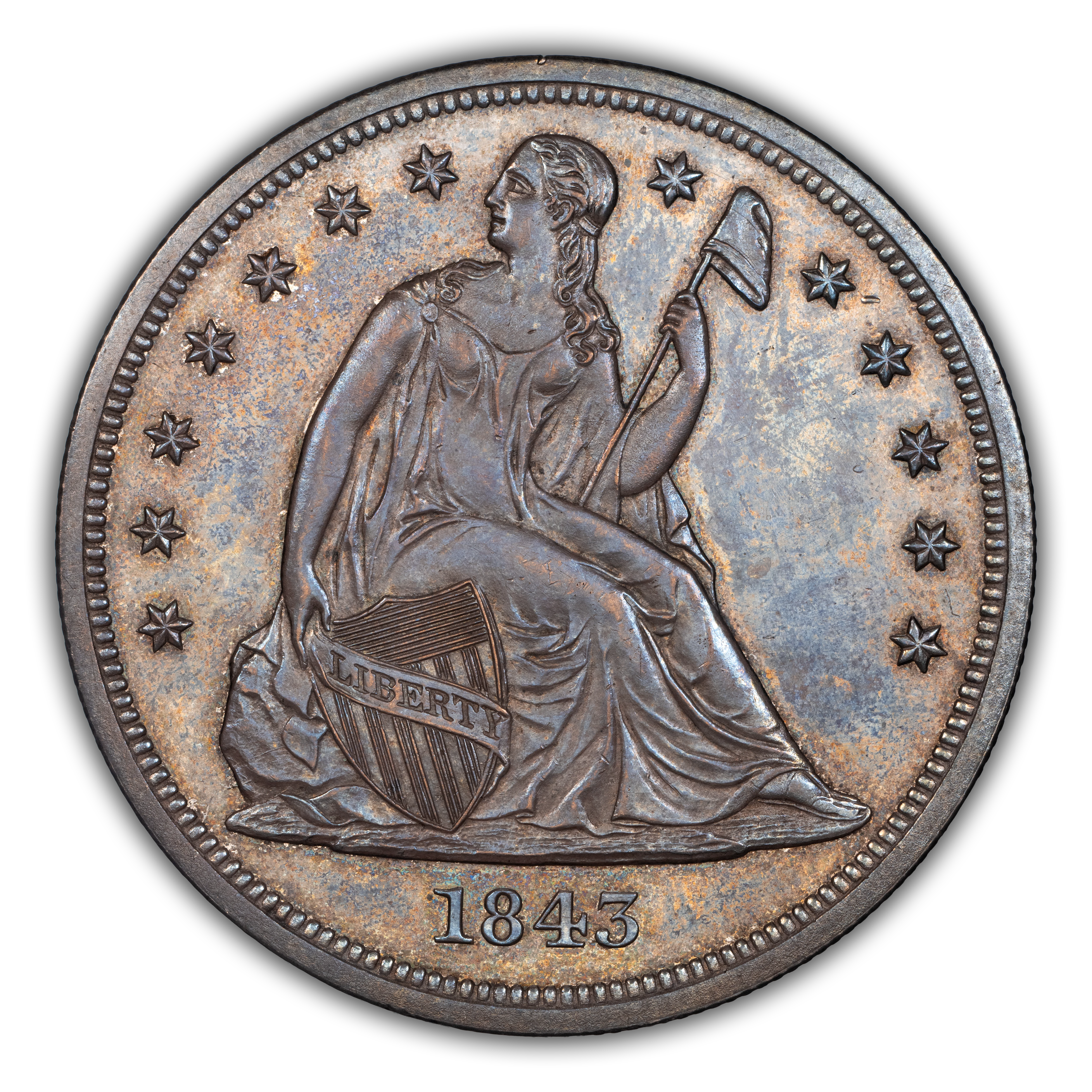 1843 $1 PR