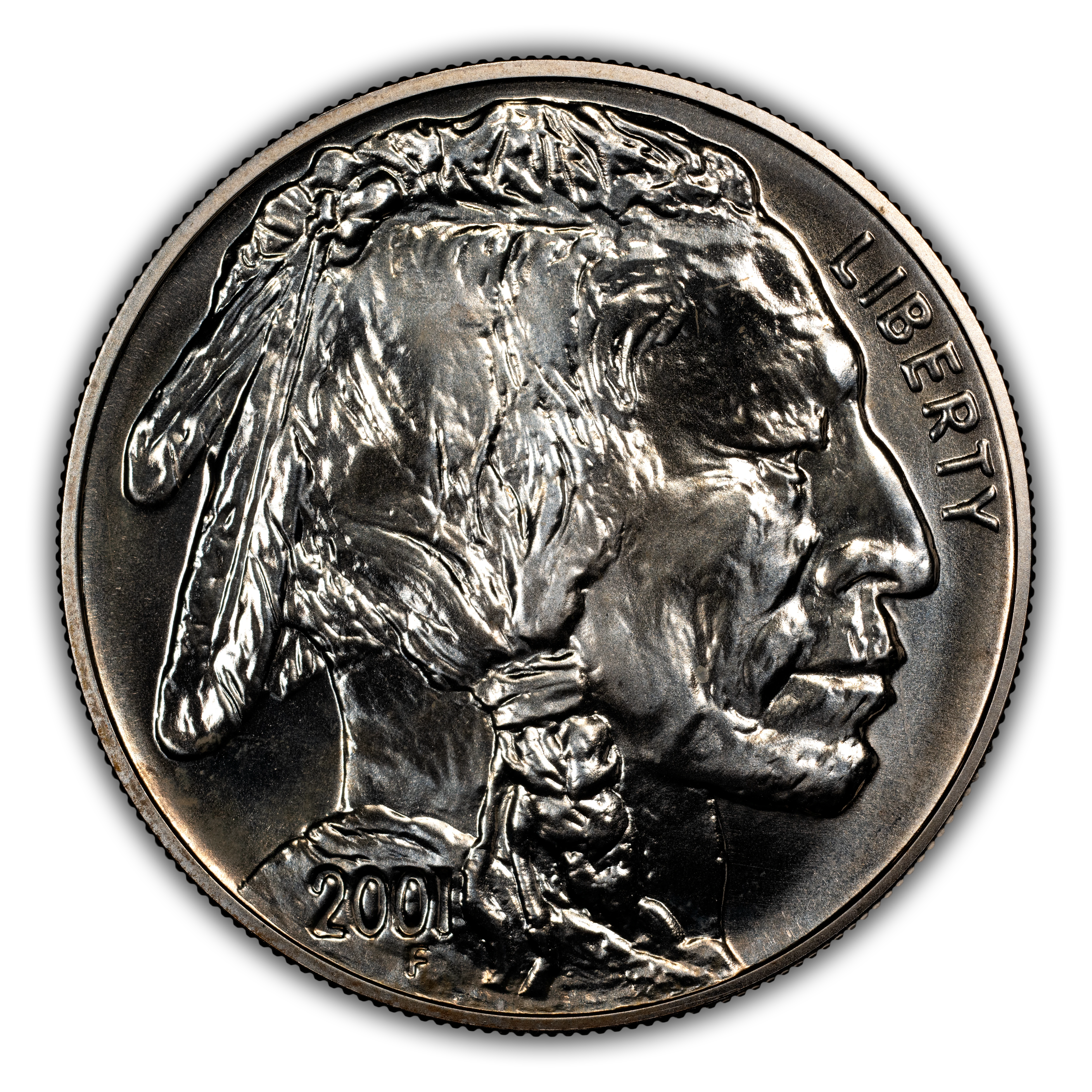 2001-D S$1 American Buffalo MS