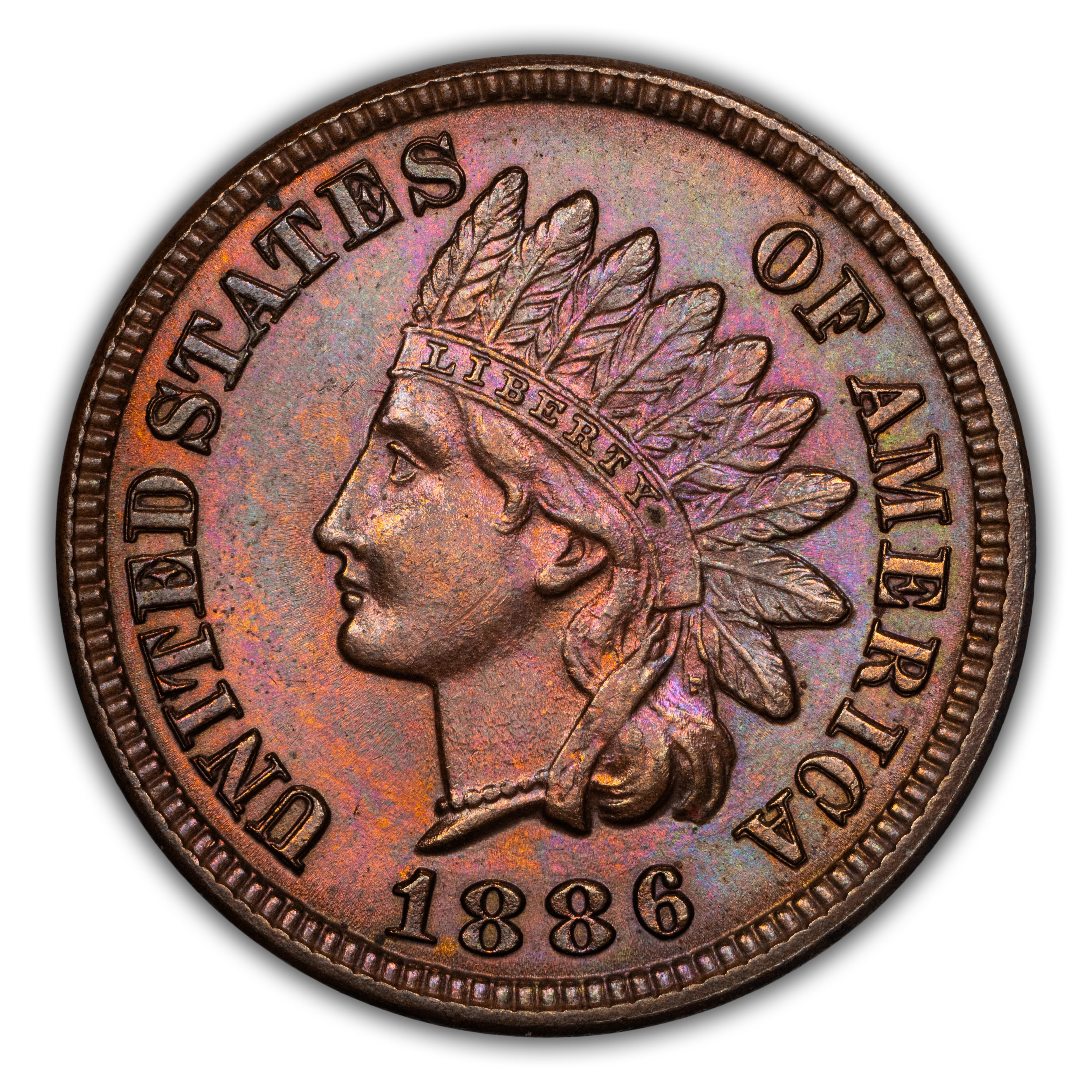 1886 1c Type 1 MS BN