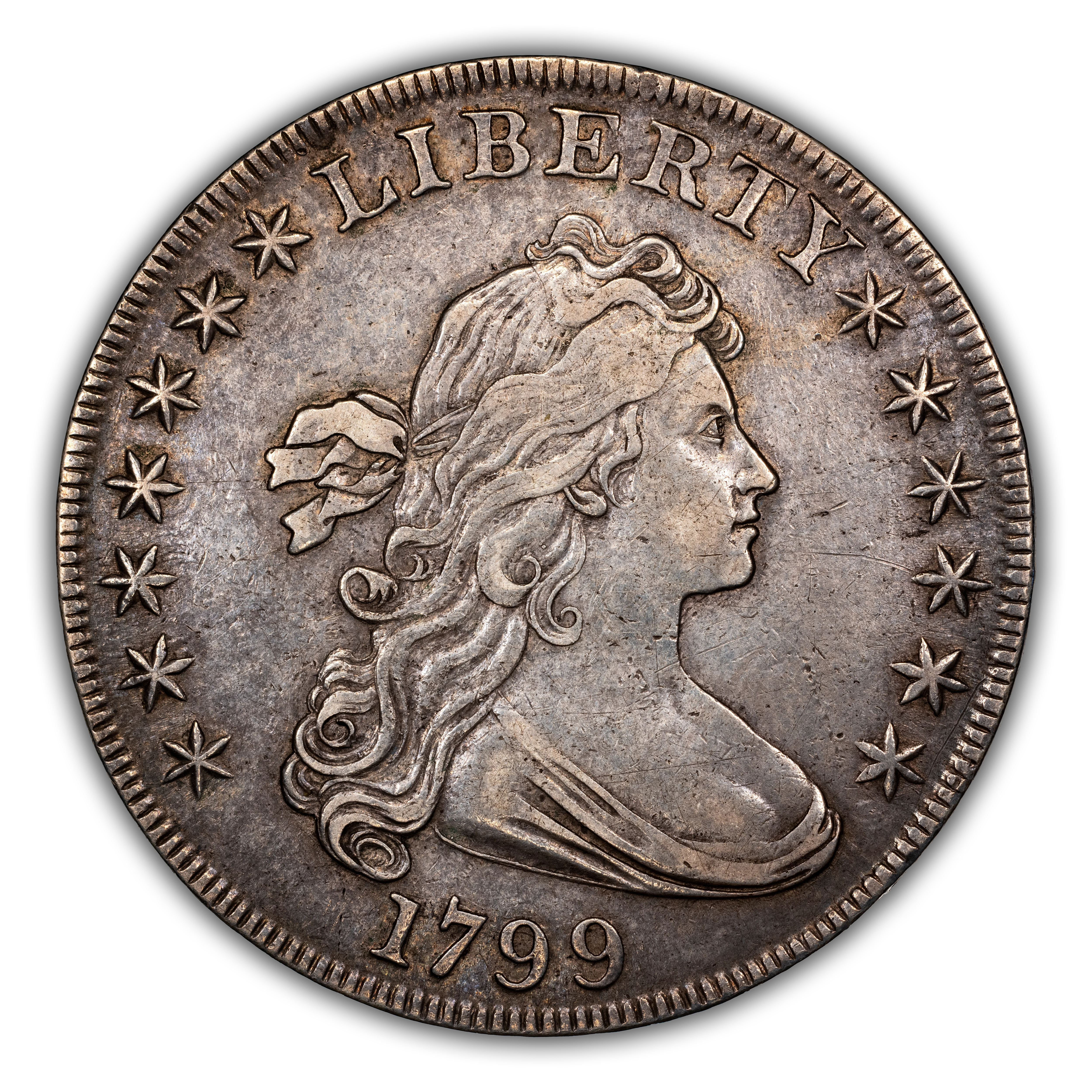 1799 $1 7x6 Stars, B-11, BB-161 MS