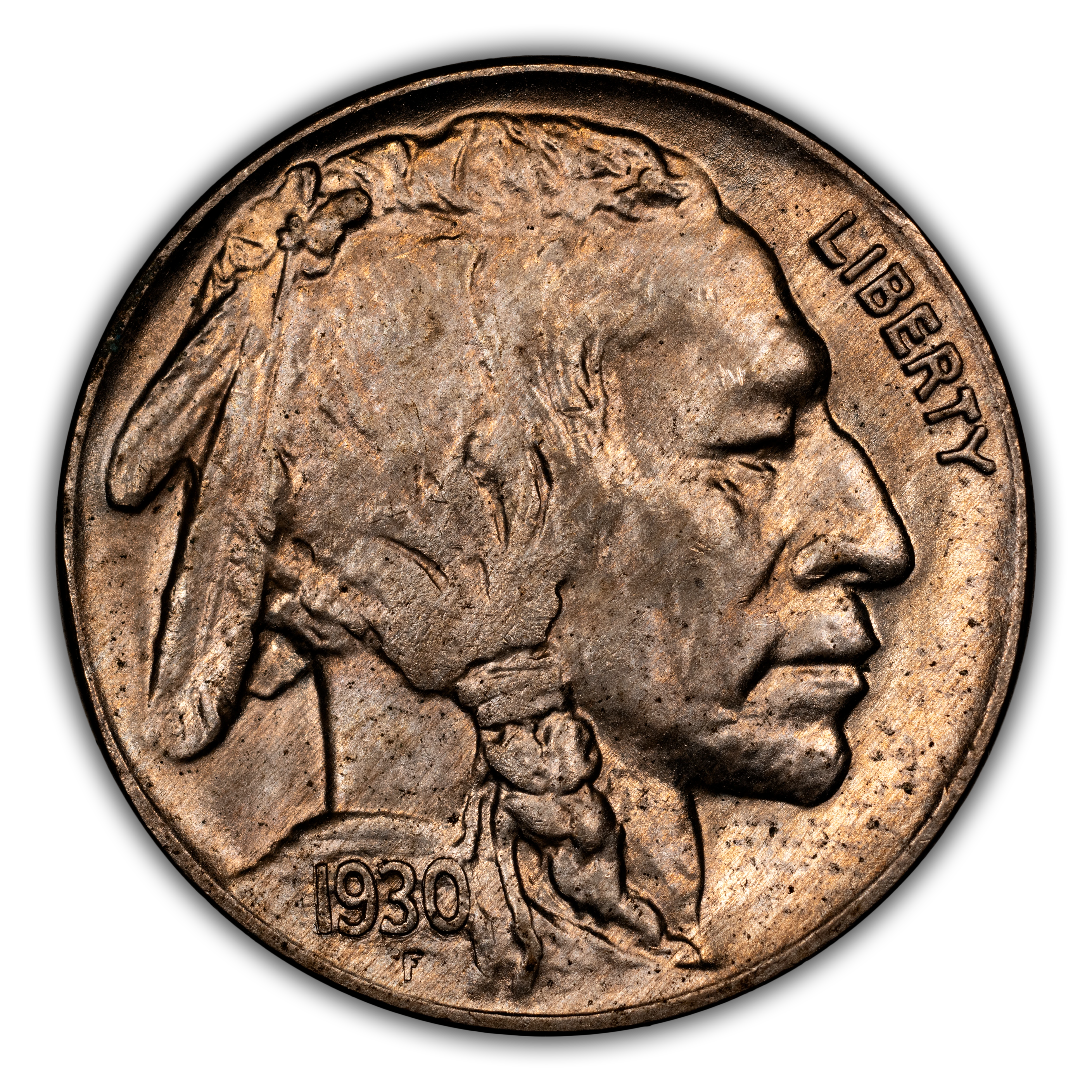 1930 5c Doubled Die Reverse, FS-803 MS