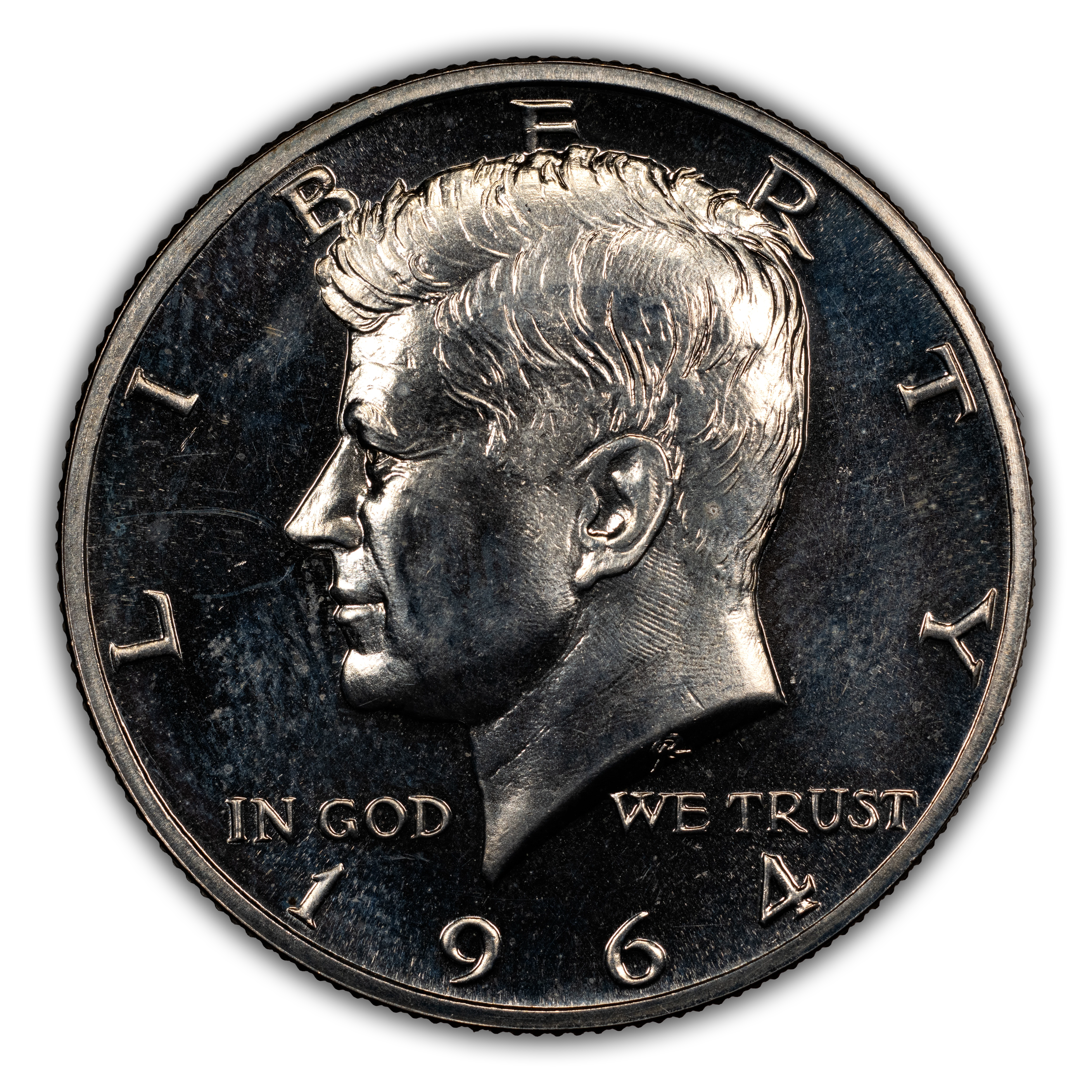 1964 50c Accented Hair, FS-401 PR