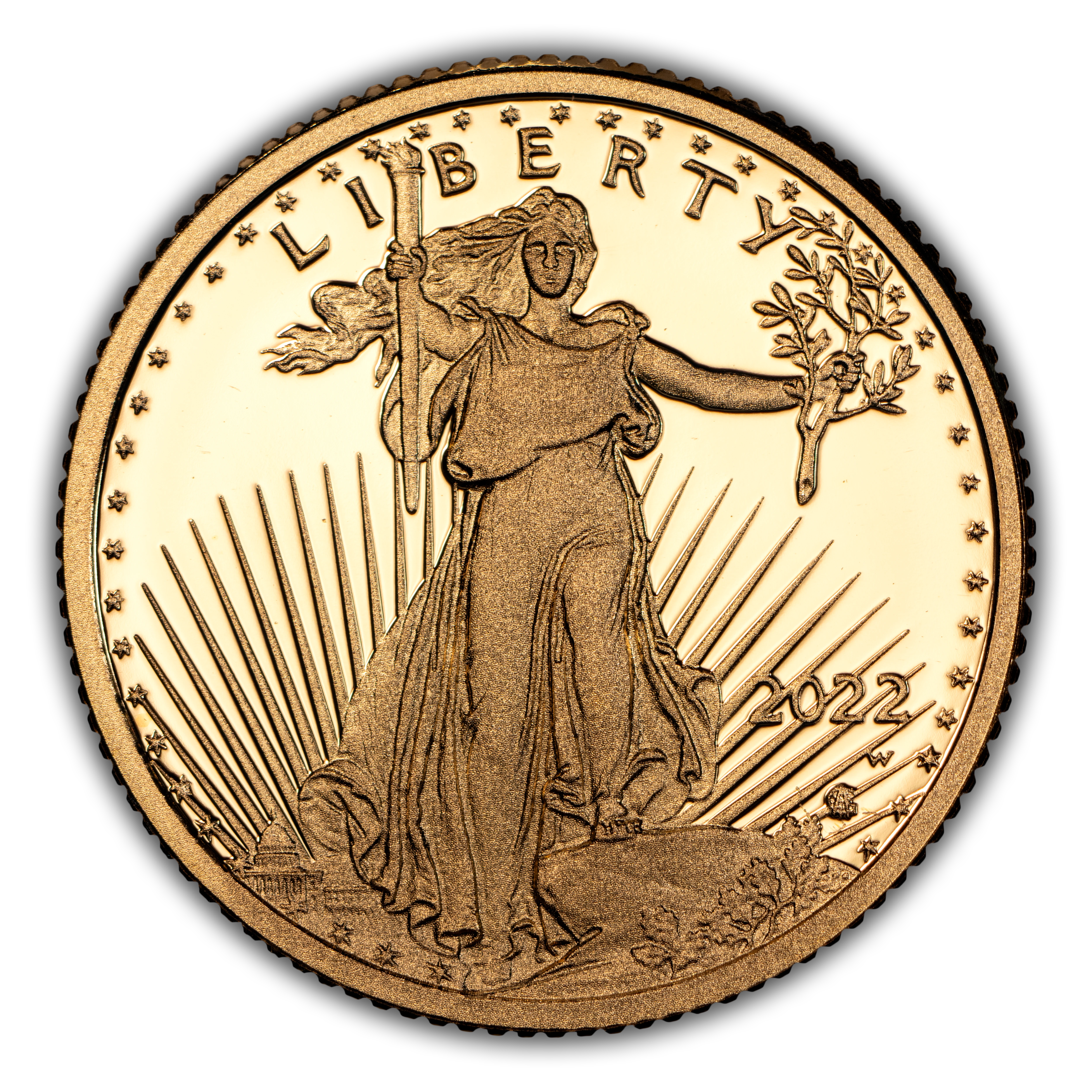 2022-W $5 Gold Eagle PR DCAM