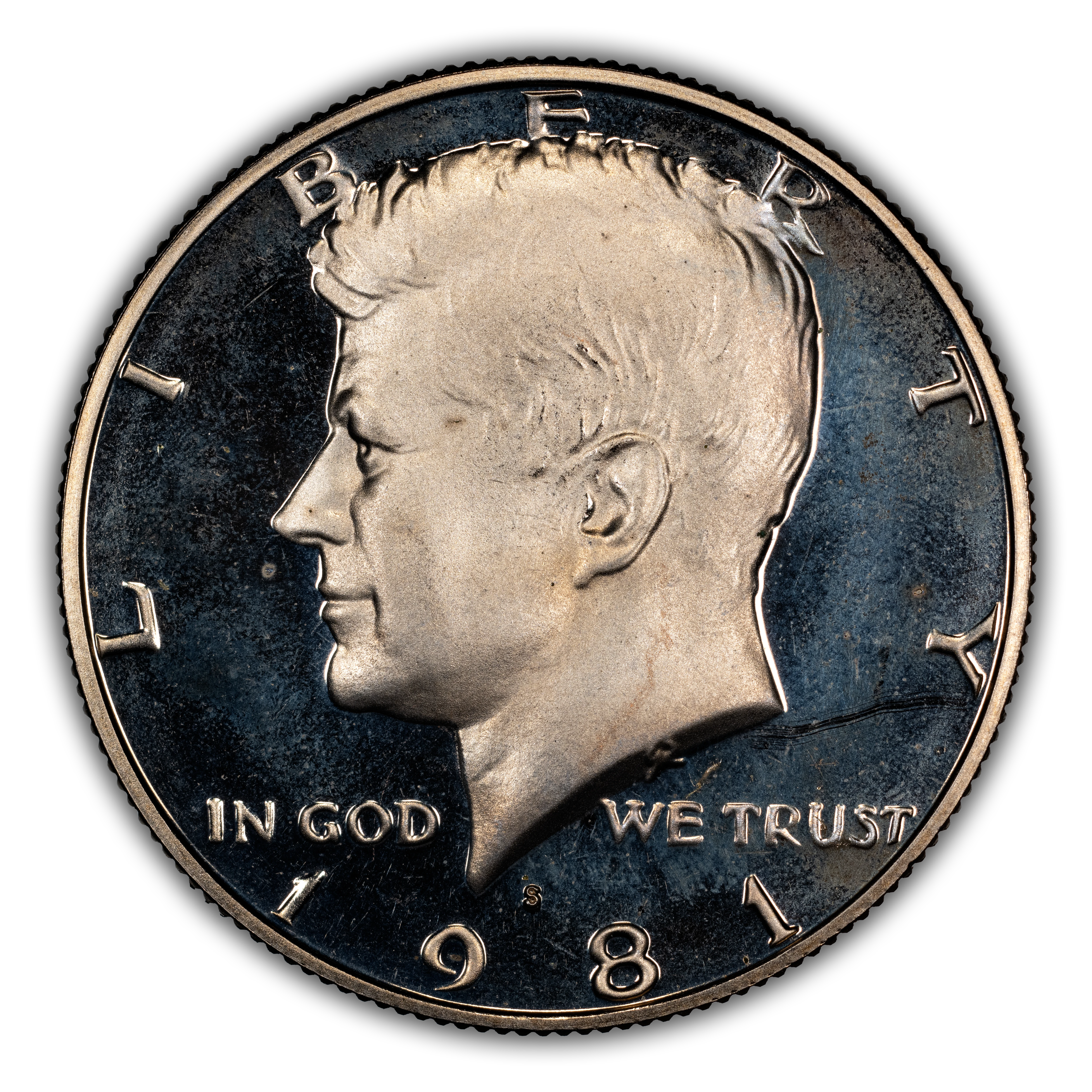 1981-S 50c Type 1 PR CAM