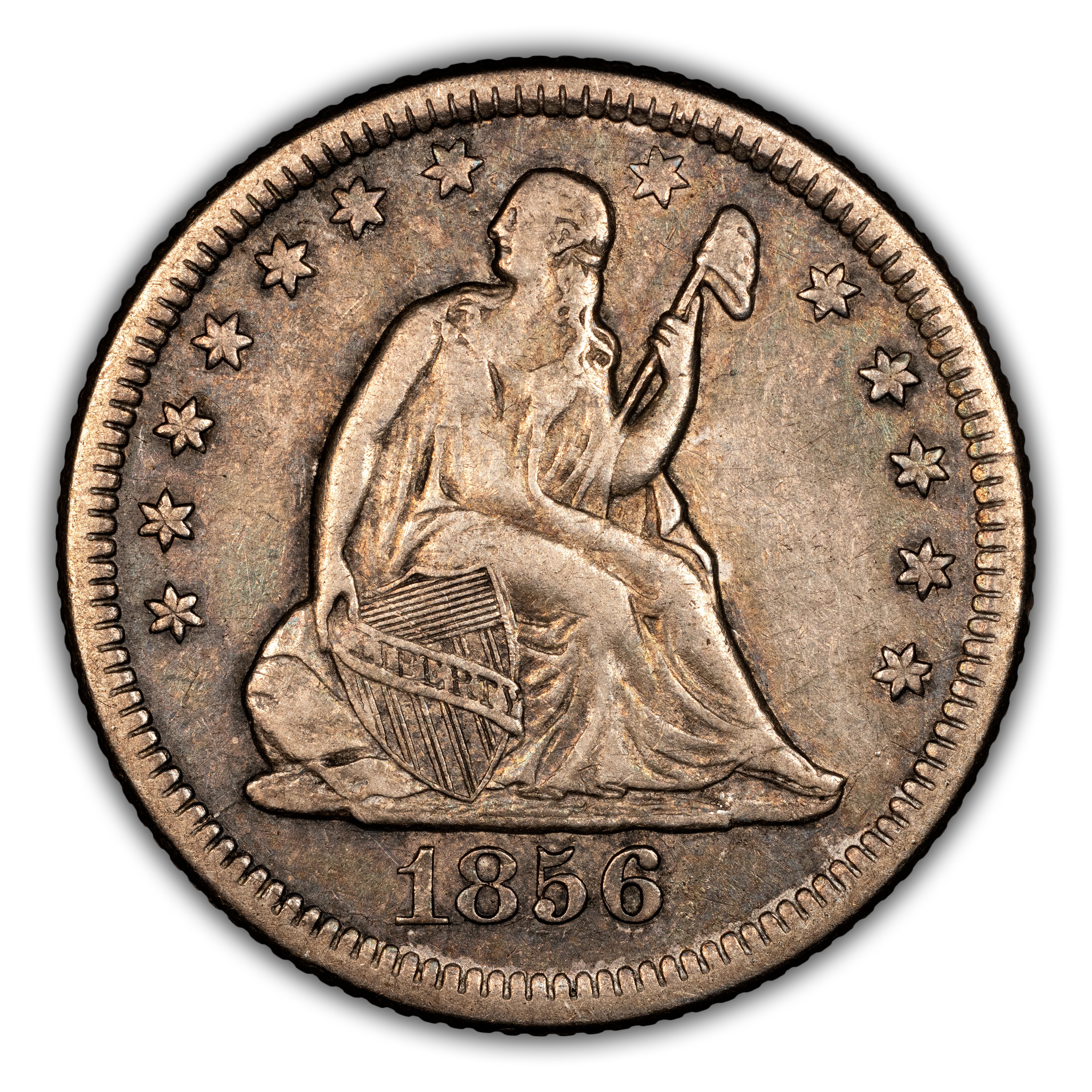 1856-O 25c MS
