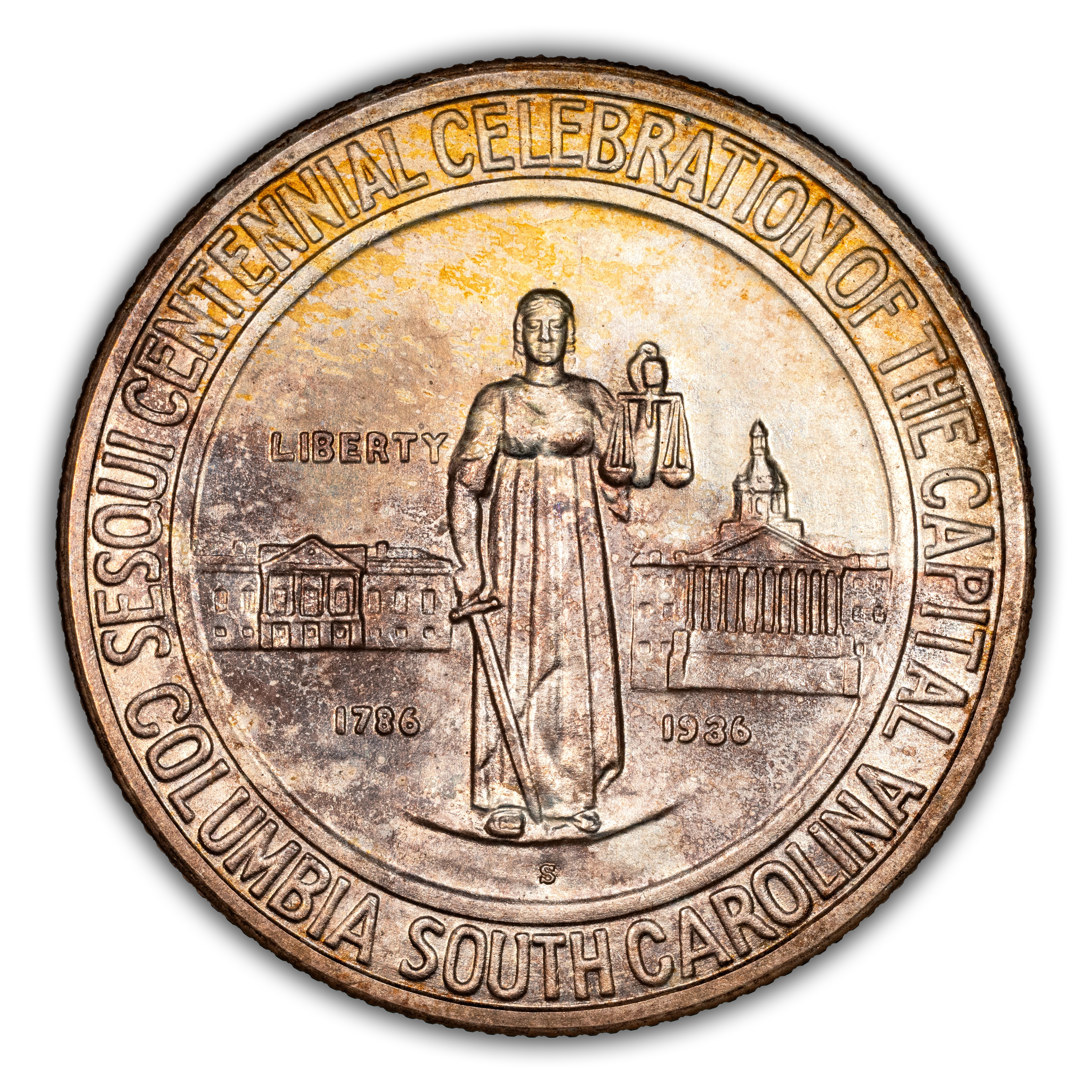 1936-S 50c Columbia MS