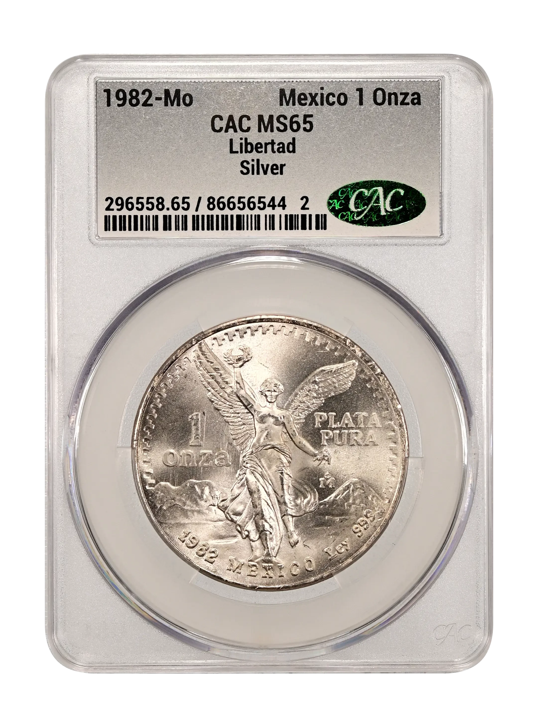 Mexico 1982 Silver 1 Onza Libertad Coin Values & Prices | Greysheet