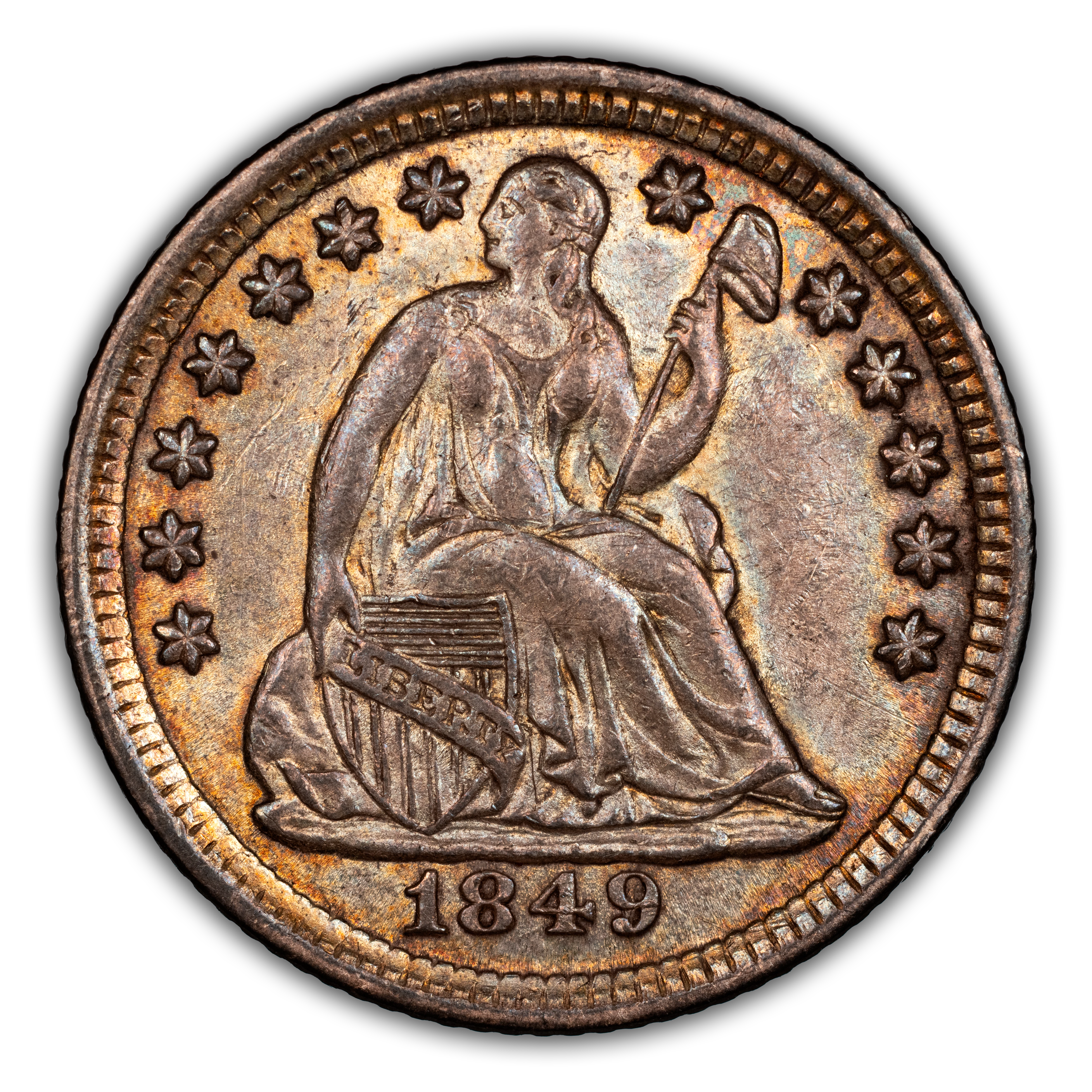 1849/6 H10c 9 Over Widely Placed 6, FS-302 MS