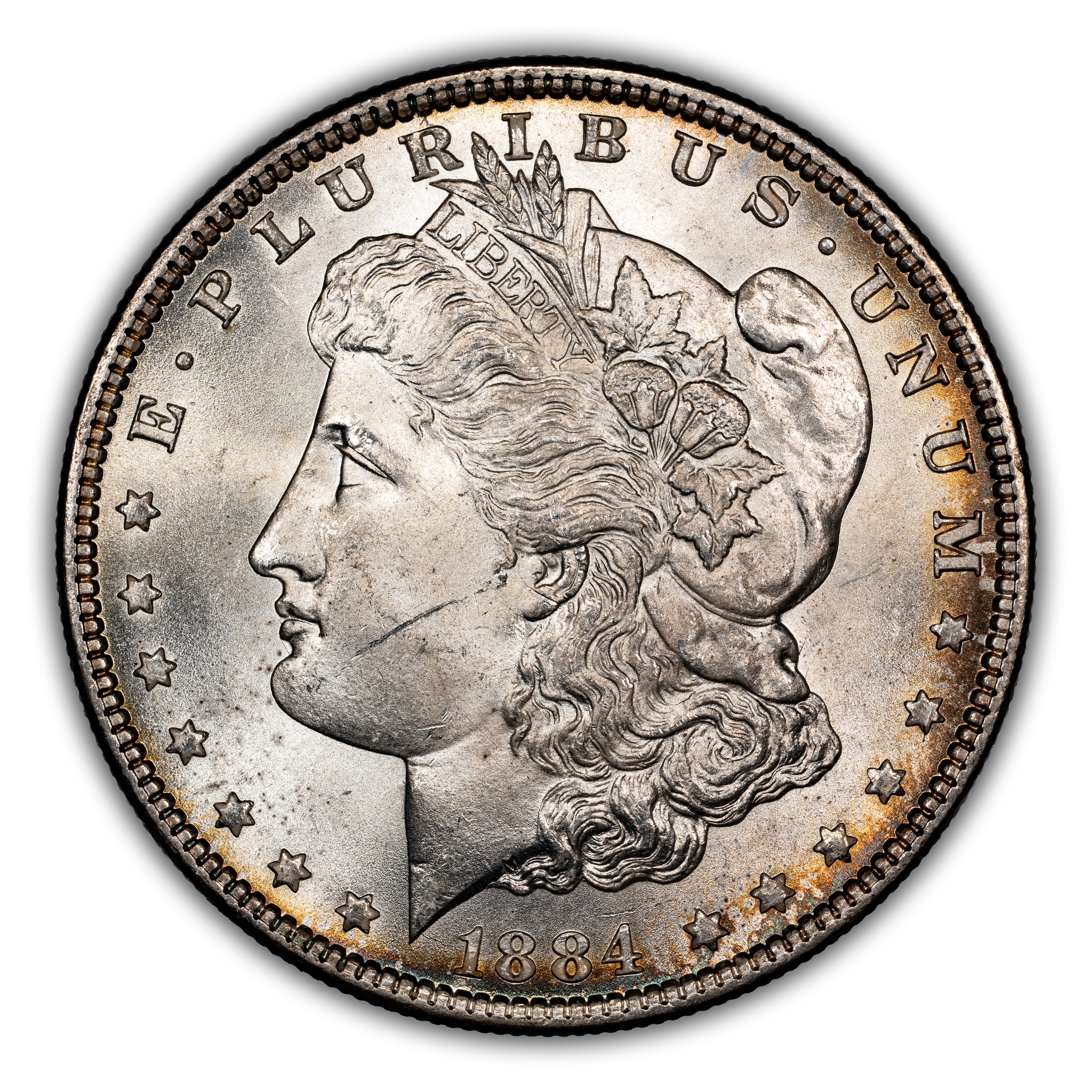 1884 $1 MS