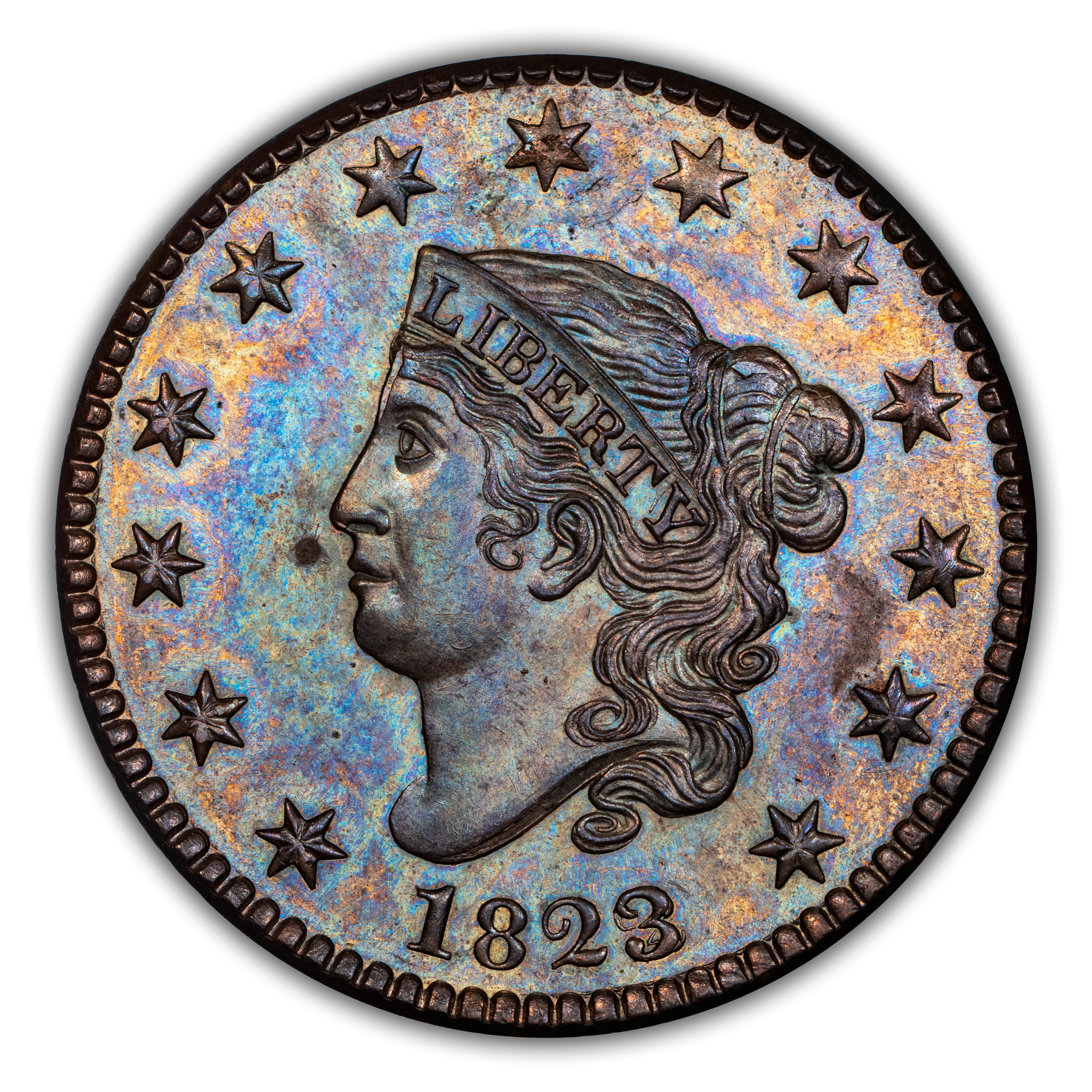 1822 Coronet Head Large Cent, Proof Values & Prices | Greysheet