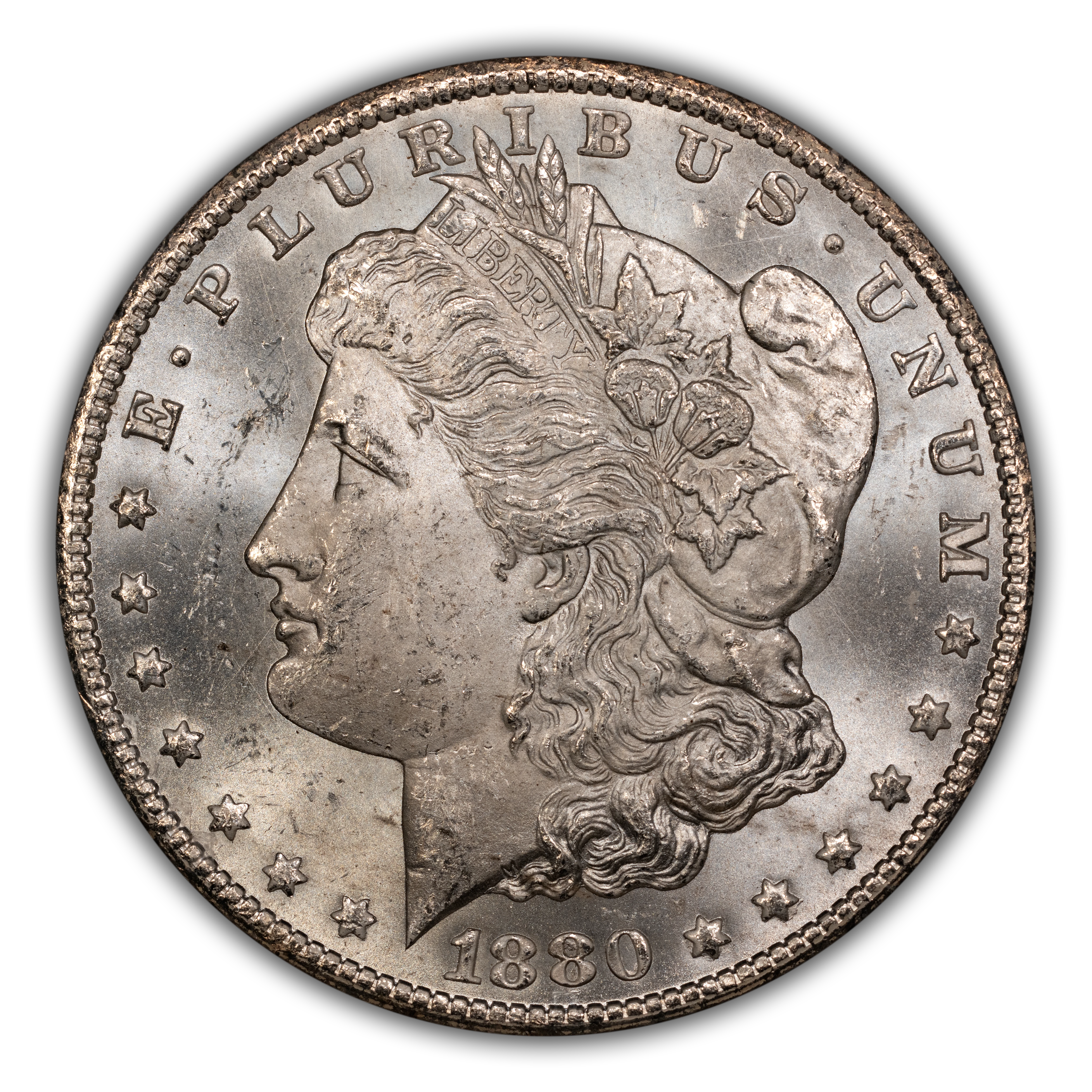 1880-CC $1  GSA Hoard, 8/7, Low 7, VAM-6 MS thumbnail 2
