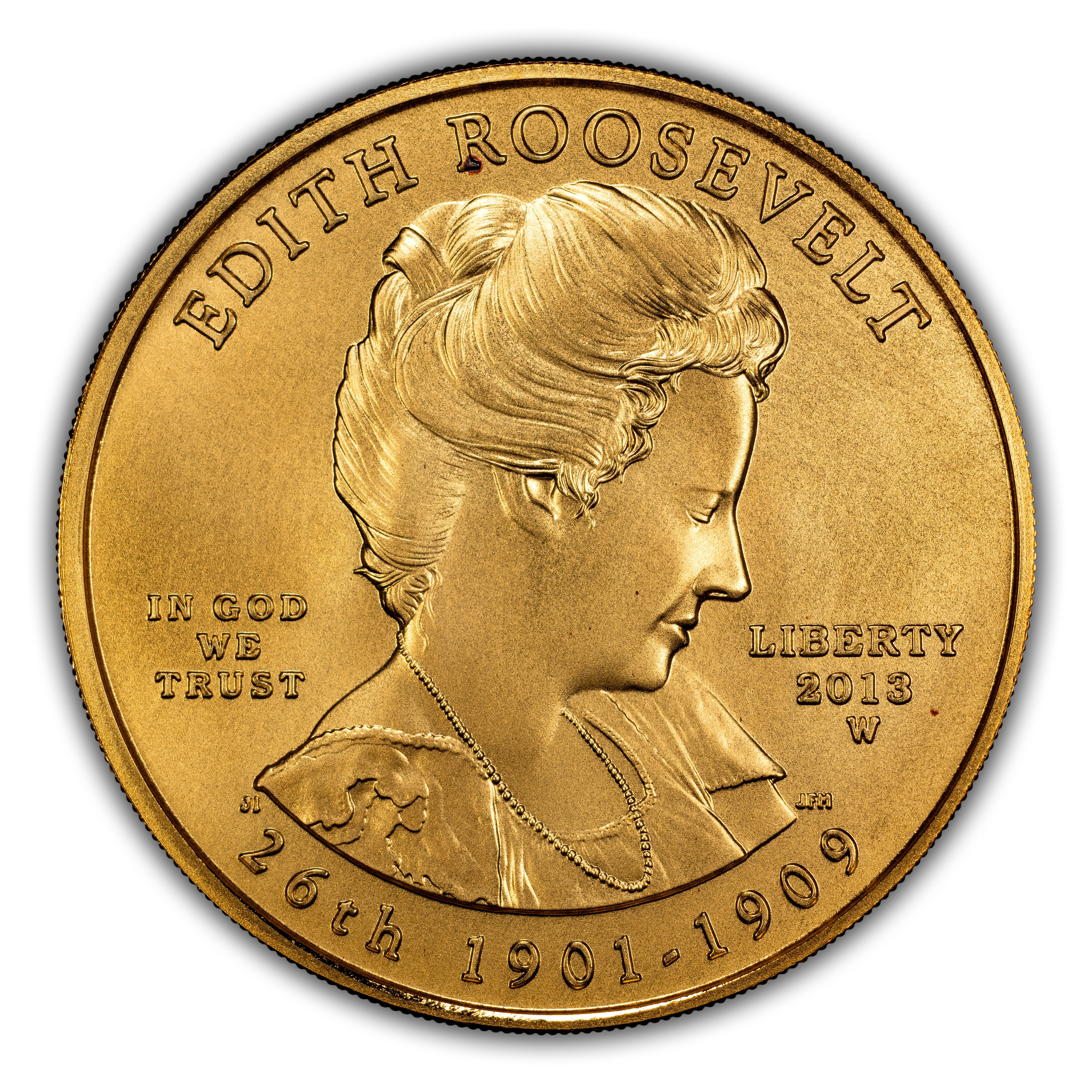 2013-W G$10 Edith Roosevelt MS