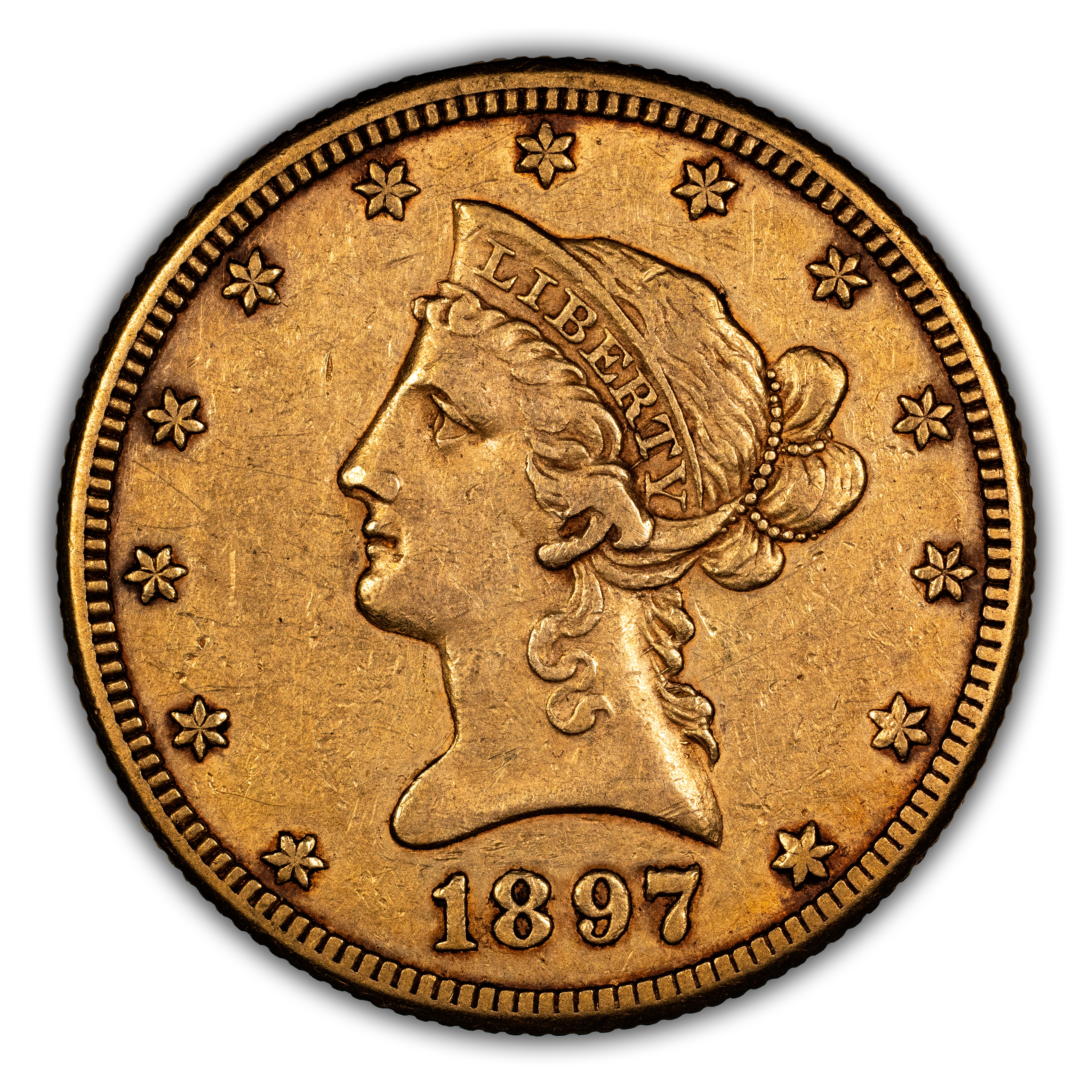 1897-S $10 MS