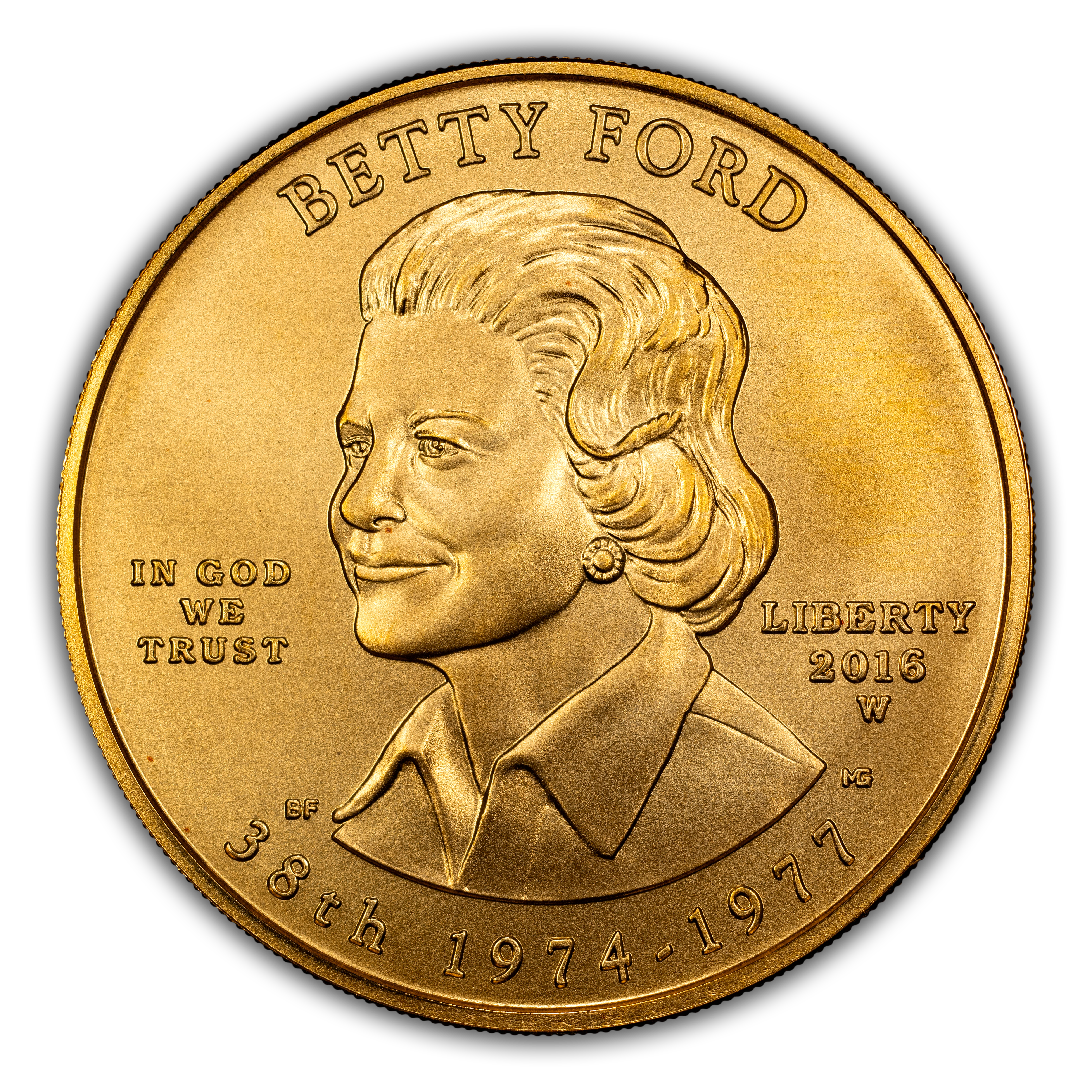 2016-W G$10 Betty Ford MS