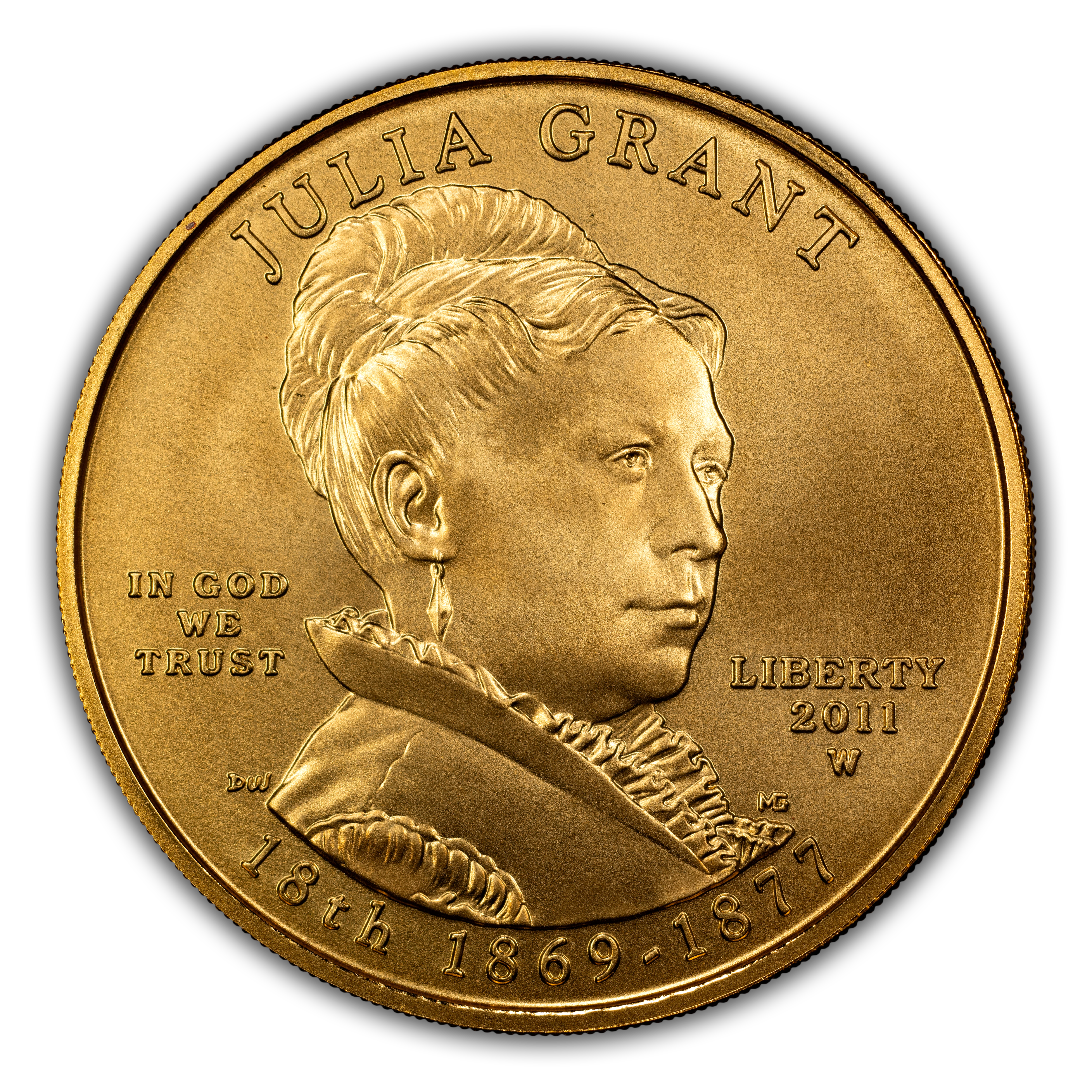 2011-W G$10 Julia Grant MS