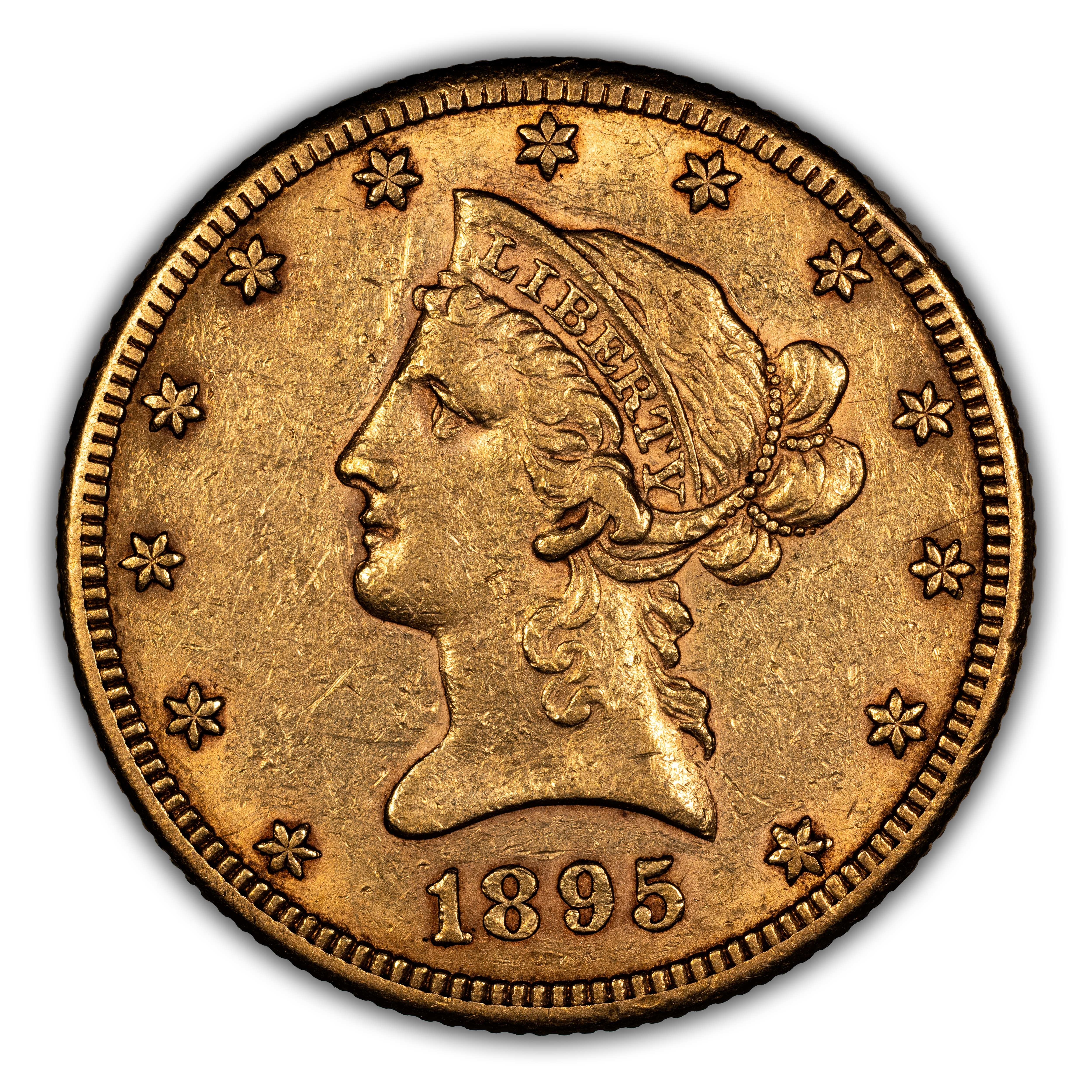 1895-S $10 MS