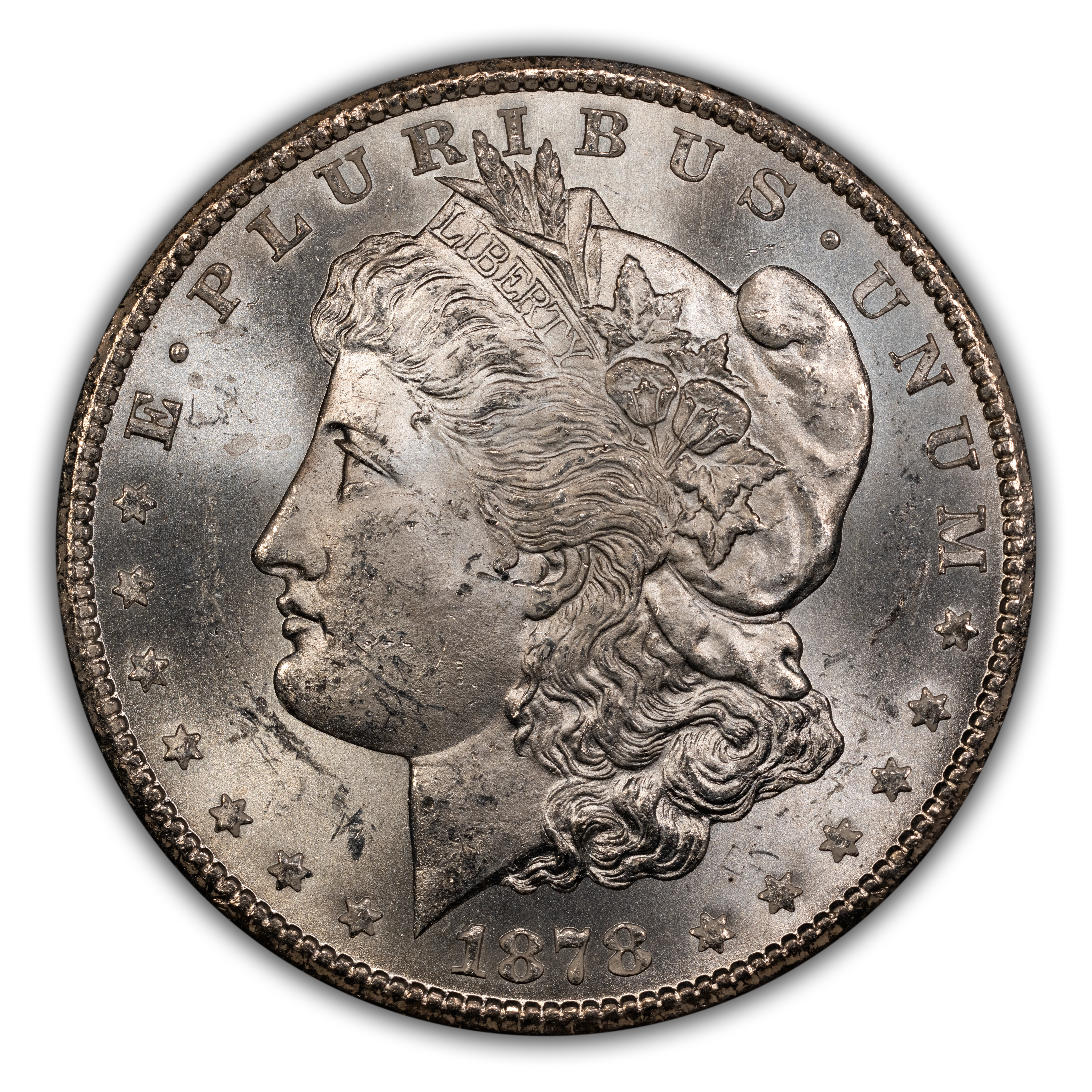 1878-CC $1  GSA Hoard, Line in Eye, VAM-17 MS thumbnail 2
