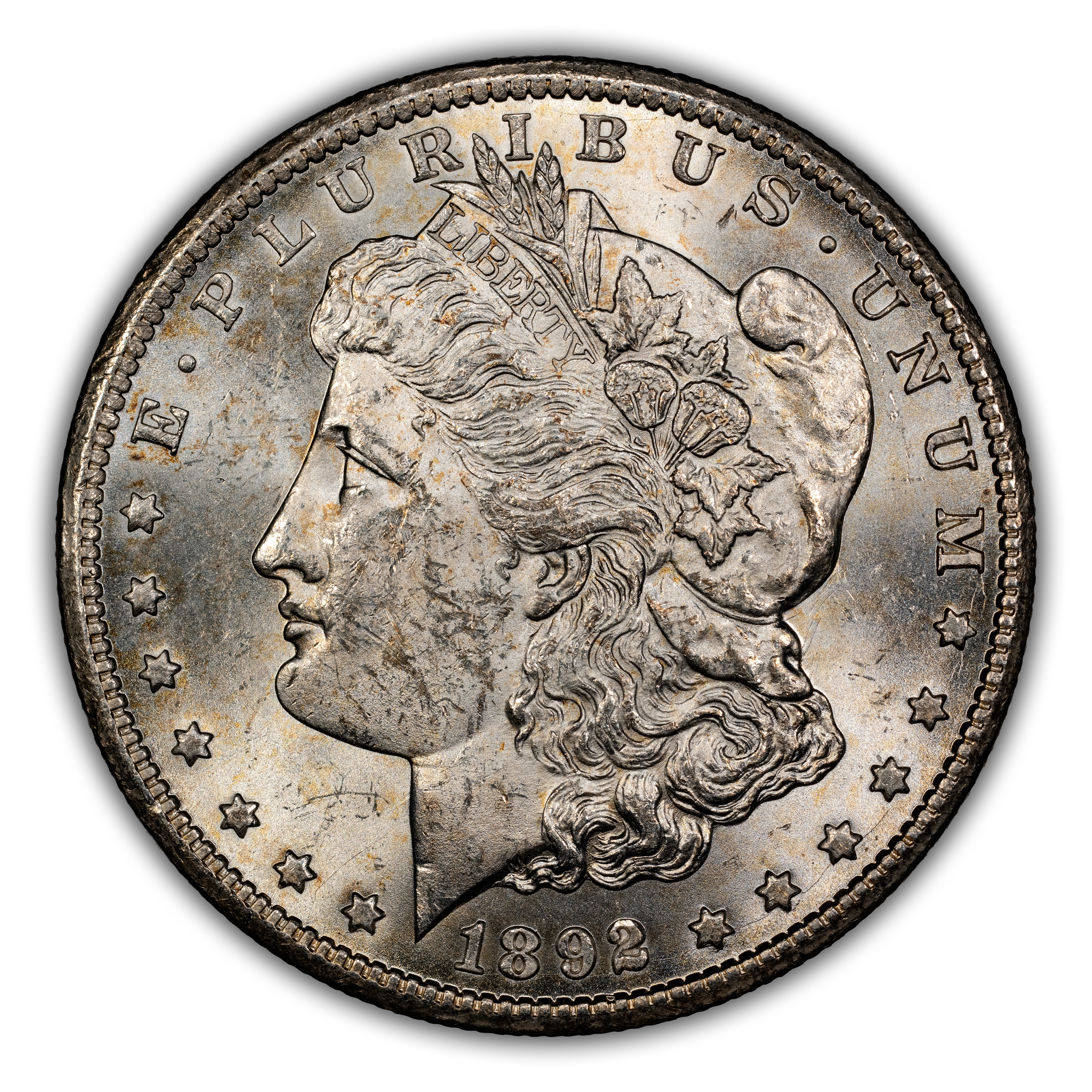 1892-CC $1 Wide CC, VAM-10A MS