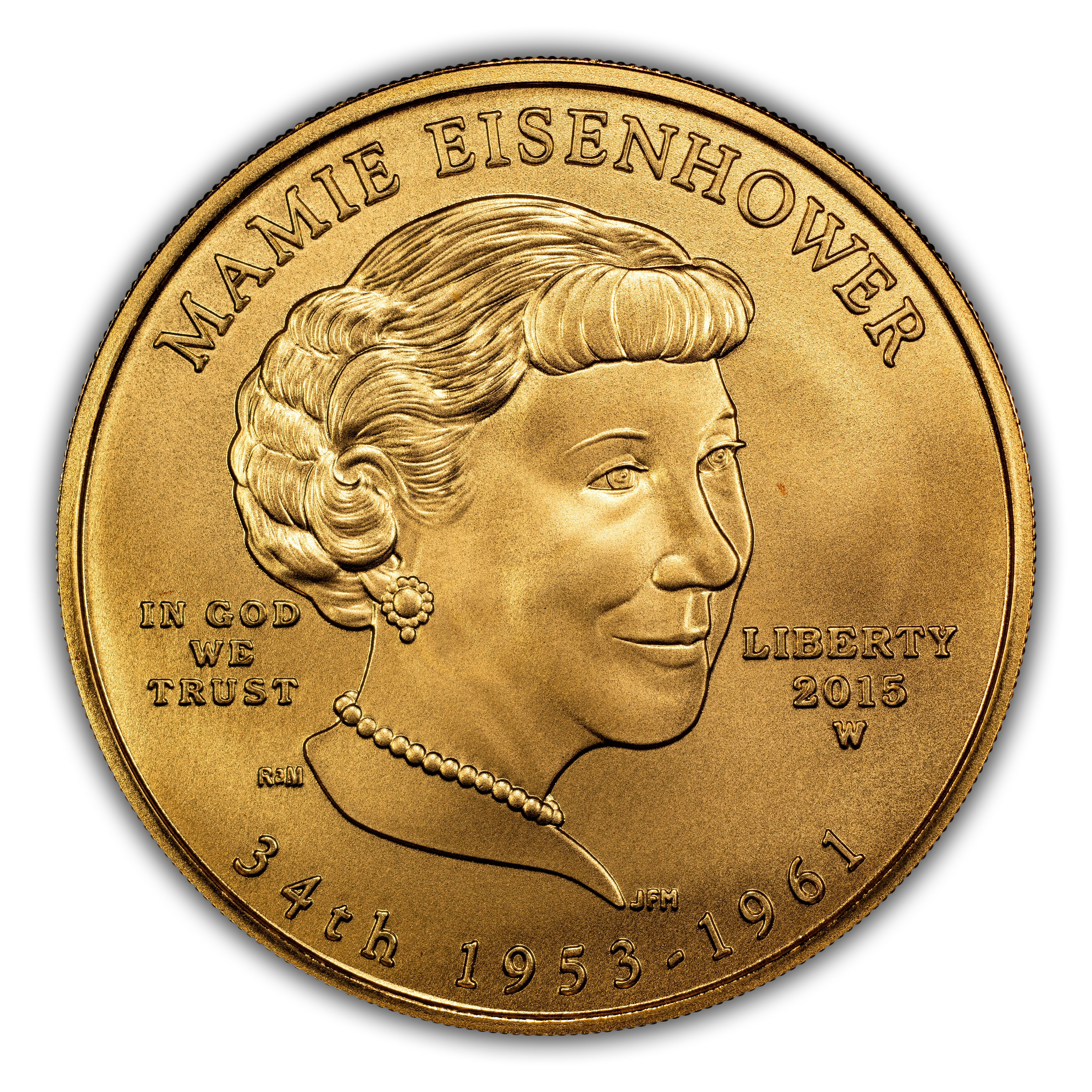 2015-W G$10 Maime Eisenhower MS