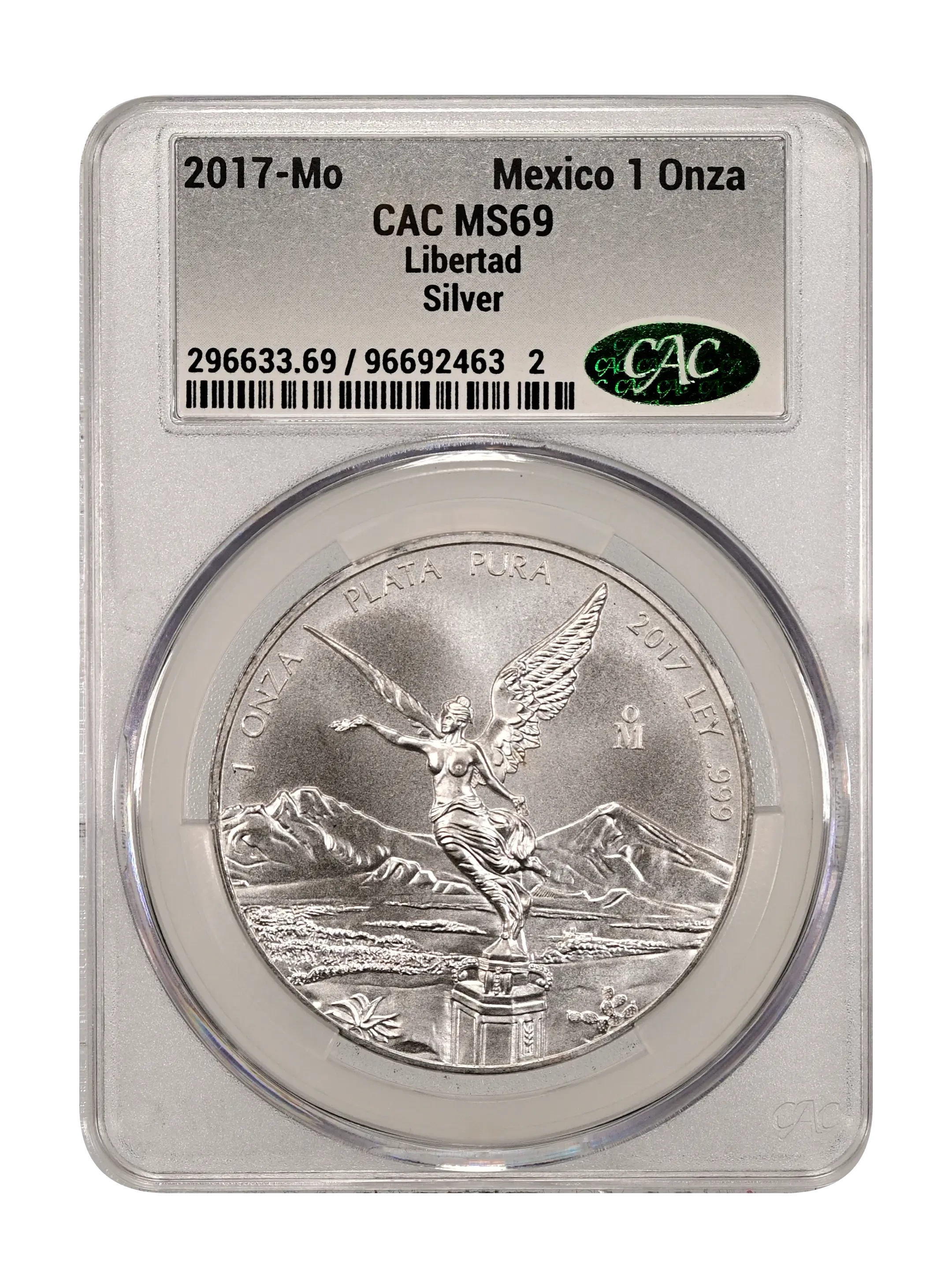 Mexico 2005 Silver 1 Onza Libertad Coin Values & Prices | Greysheet