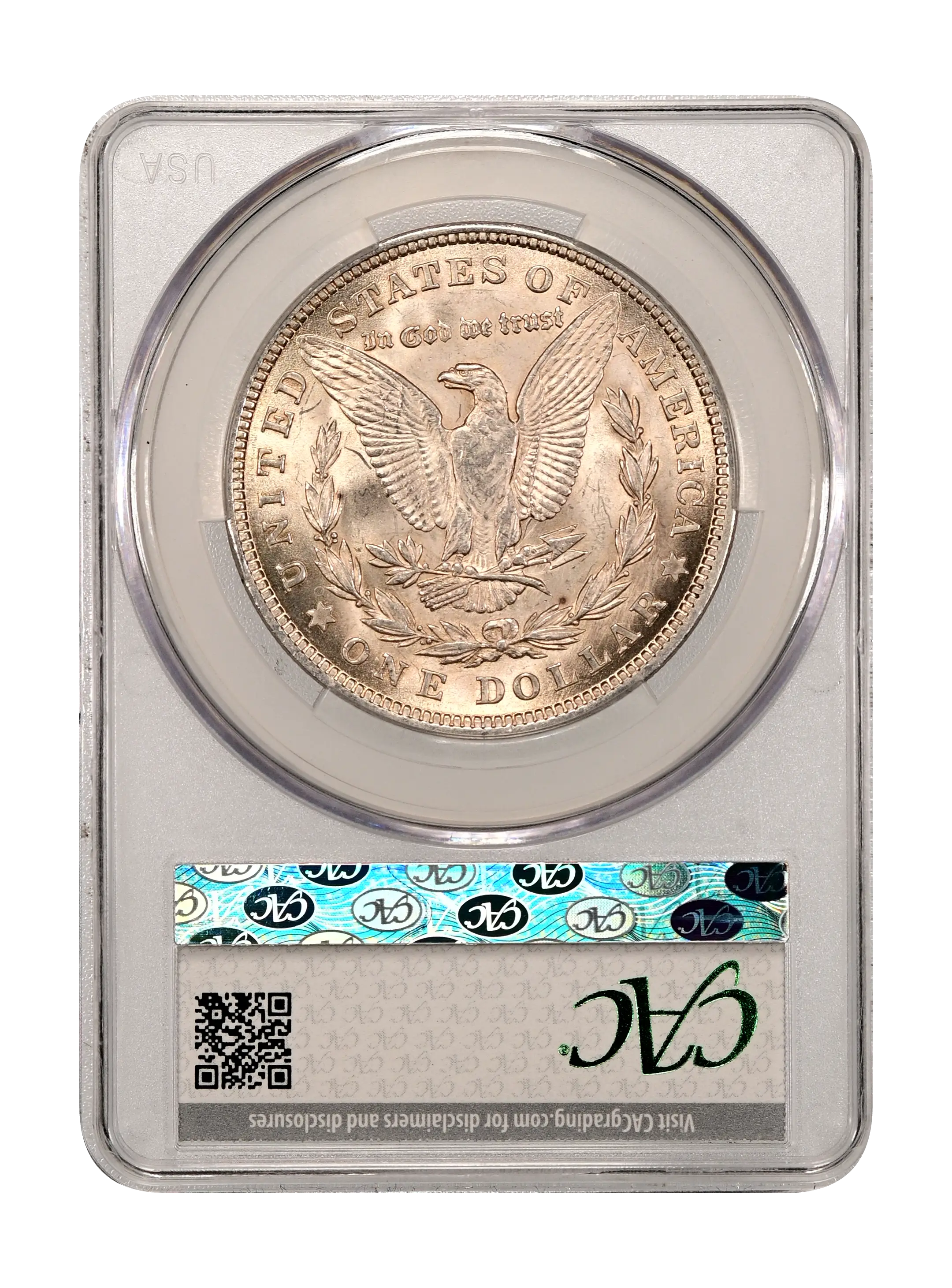 1921 $1  Morgan, Pitted Reverse, VAM-41B MS thumbnail 9