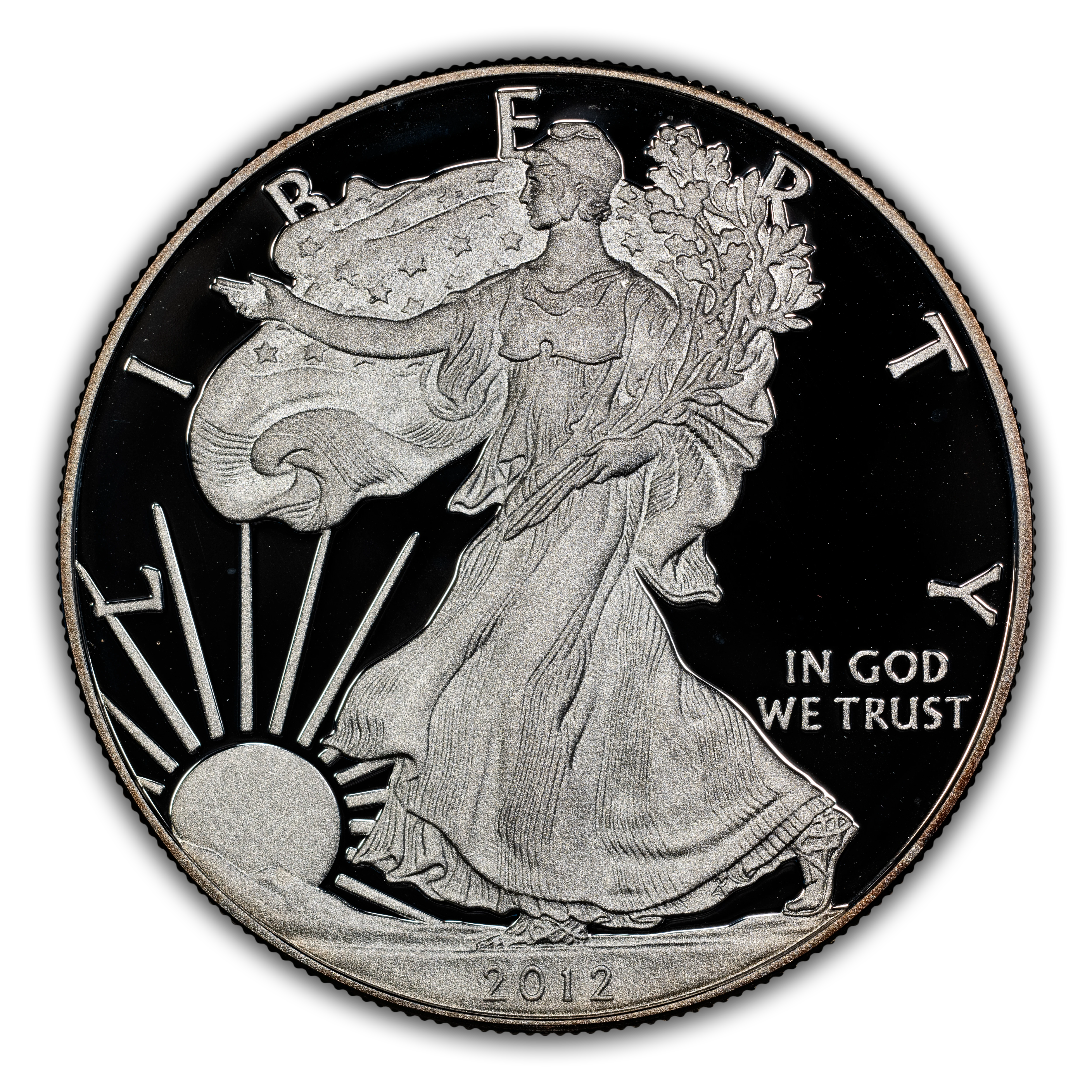 2012-S $1 Silver Eagle PR DCAM