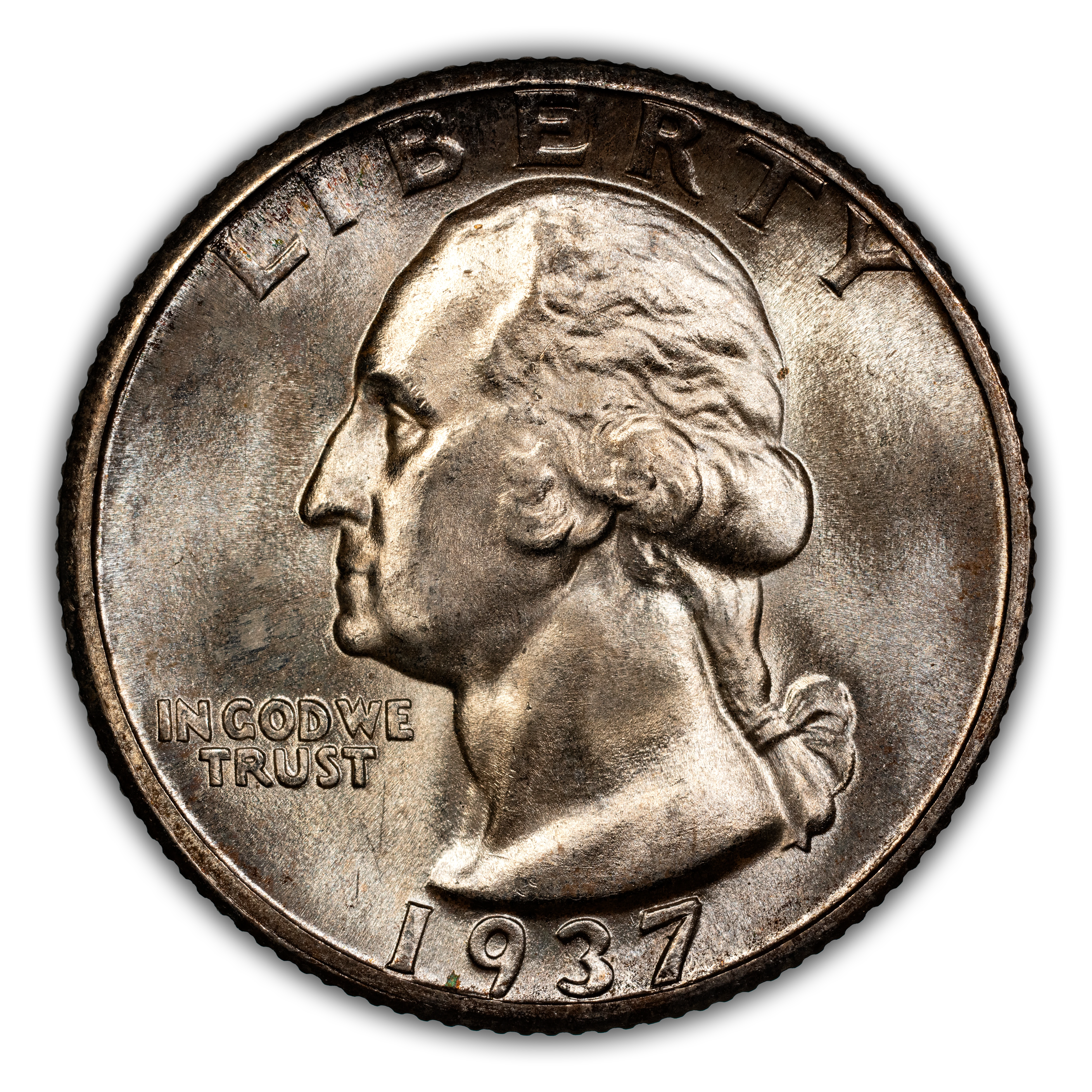 1937-D 25c MS