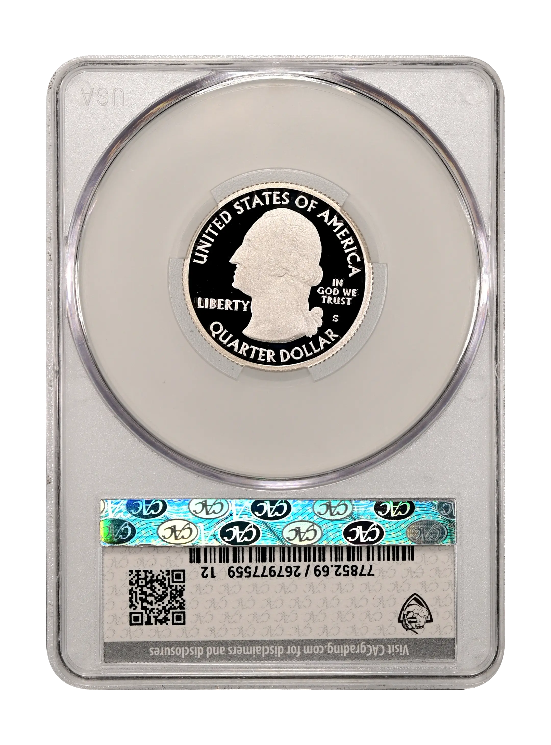 2017-S 25c George Rogers Clark, Silver PR DCAM