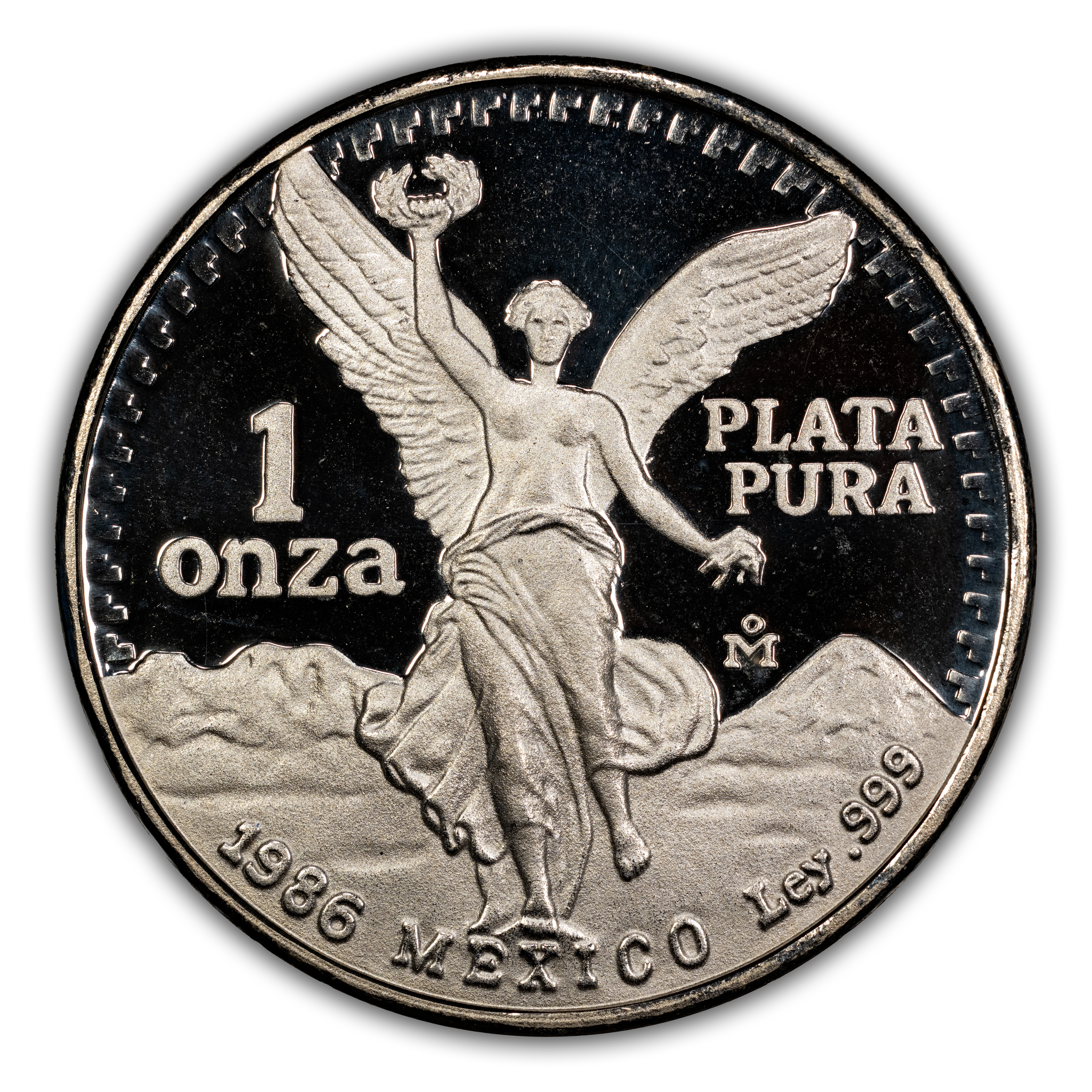 1986-Mo 1 Onza Libertad, Silver PR DCAM