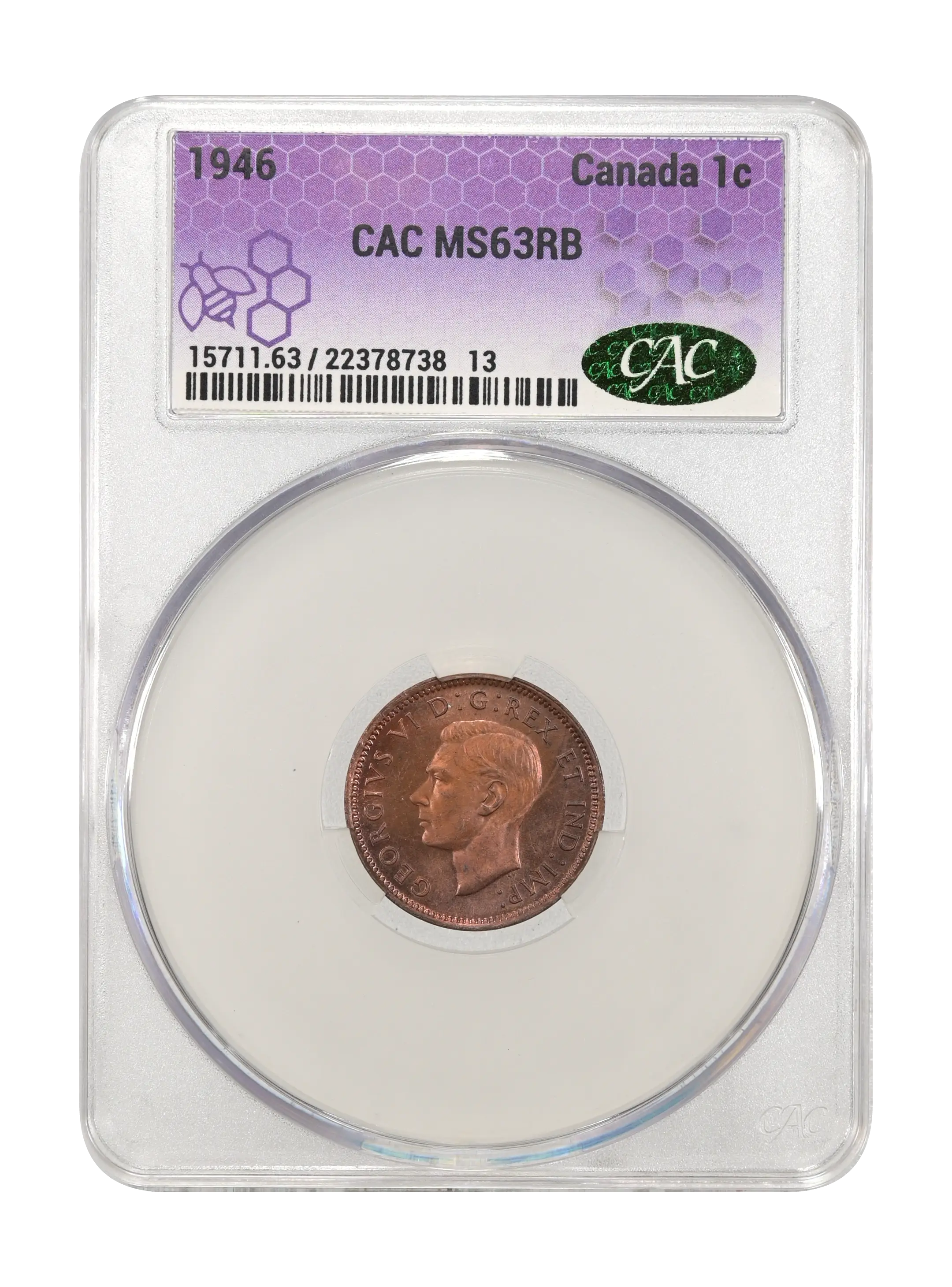 1946 1c MS RB