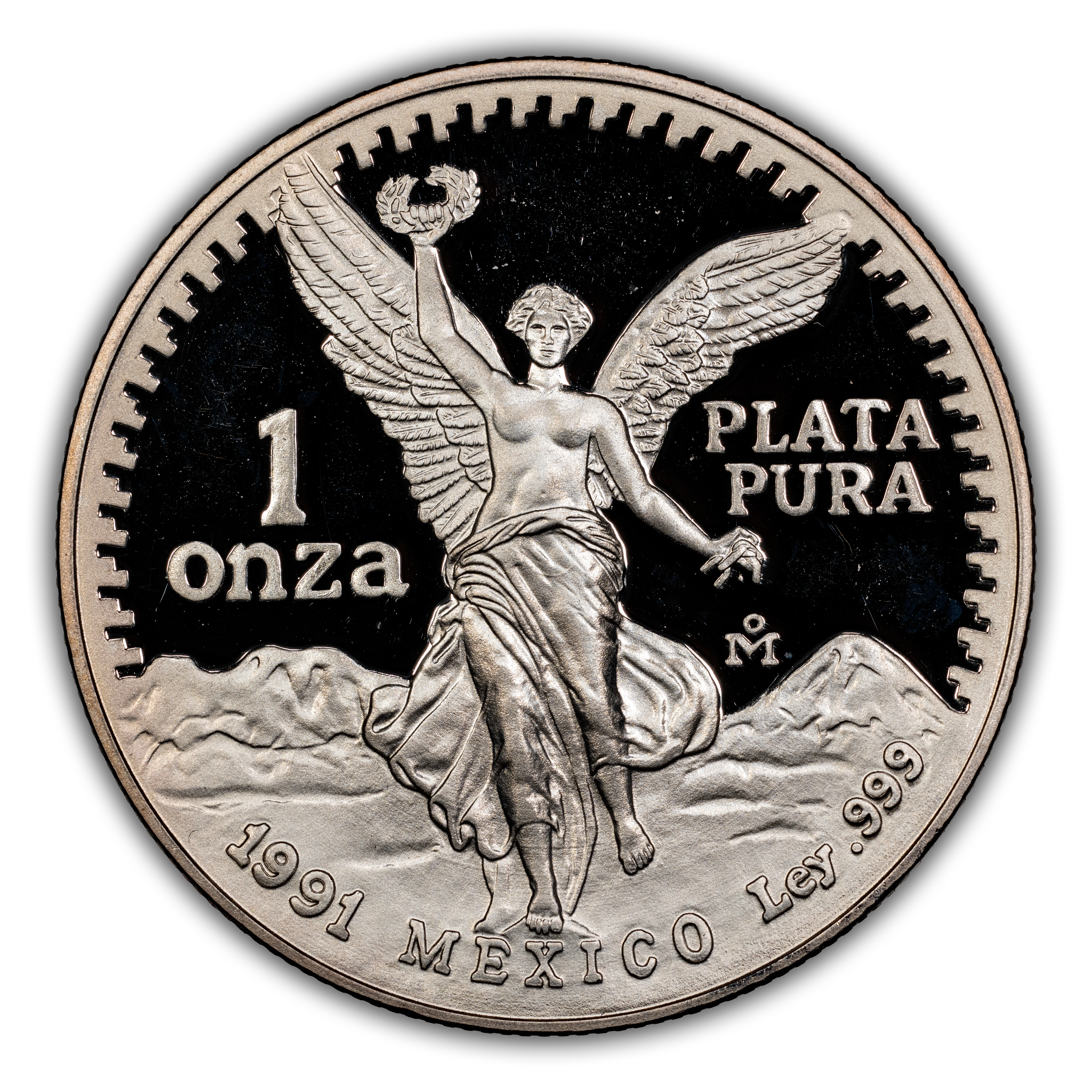 1991-Mo 1 Onza Libertad, Silver PR DCAM