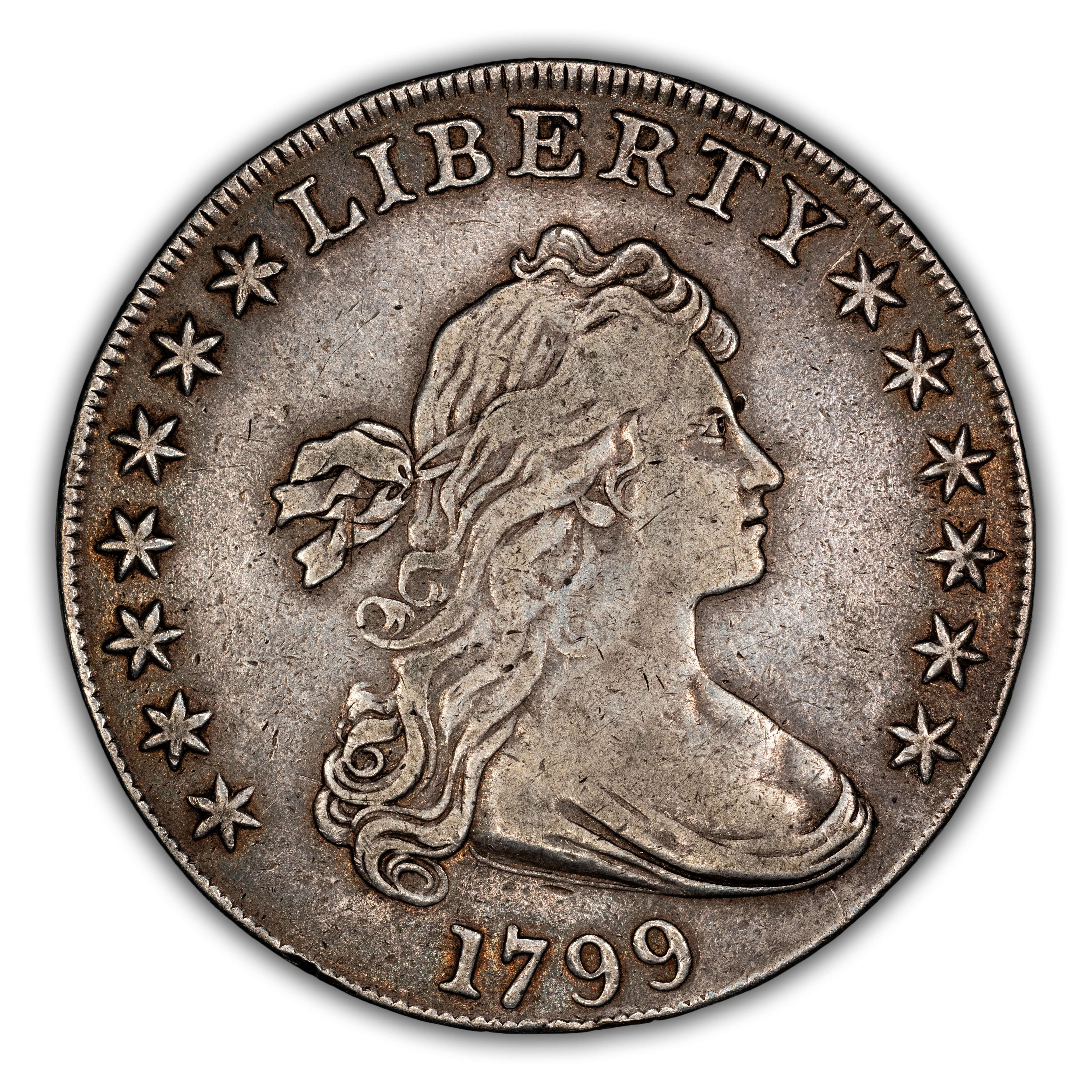 1799 $1 7x6 Stars, B-8, BB-165 MS