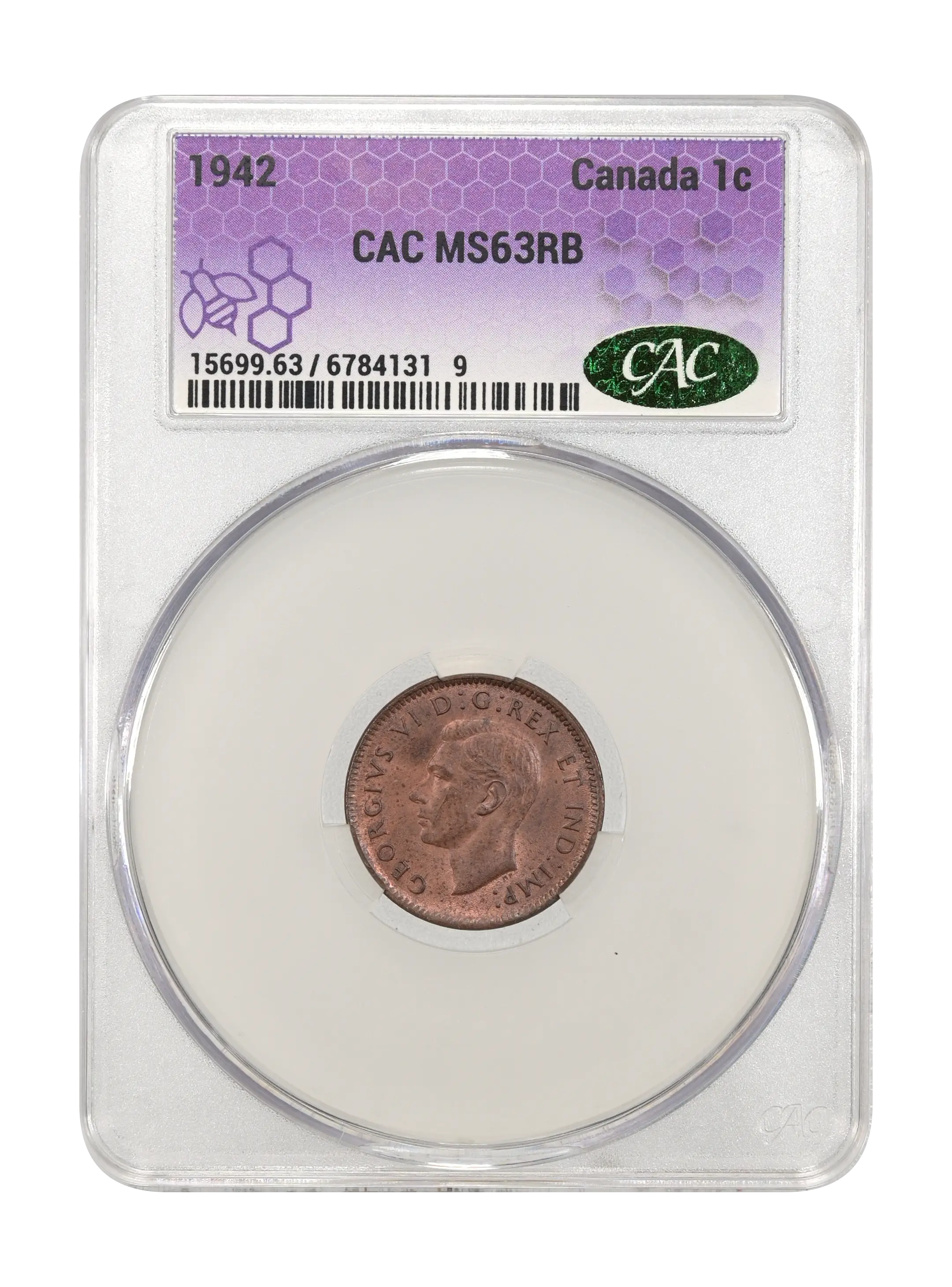 1942 1c MS RB