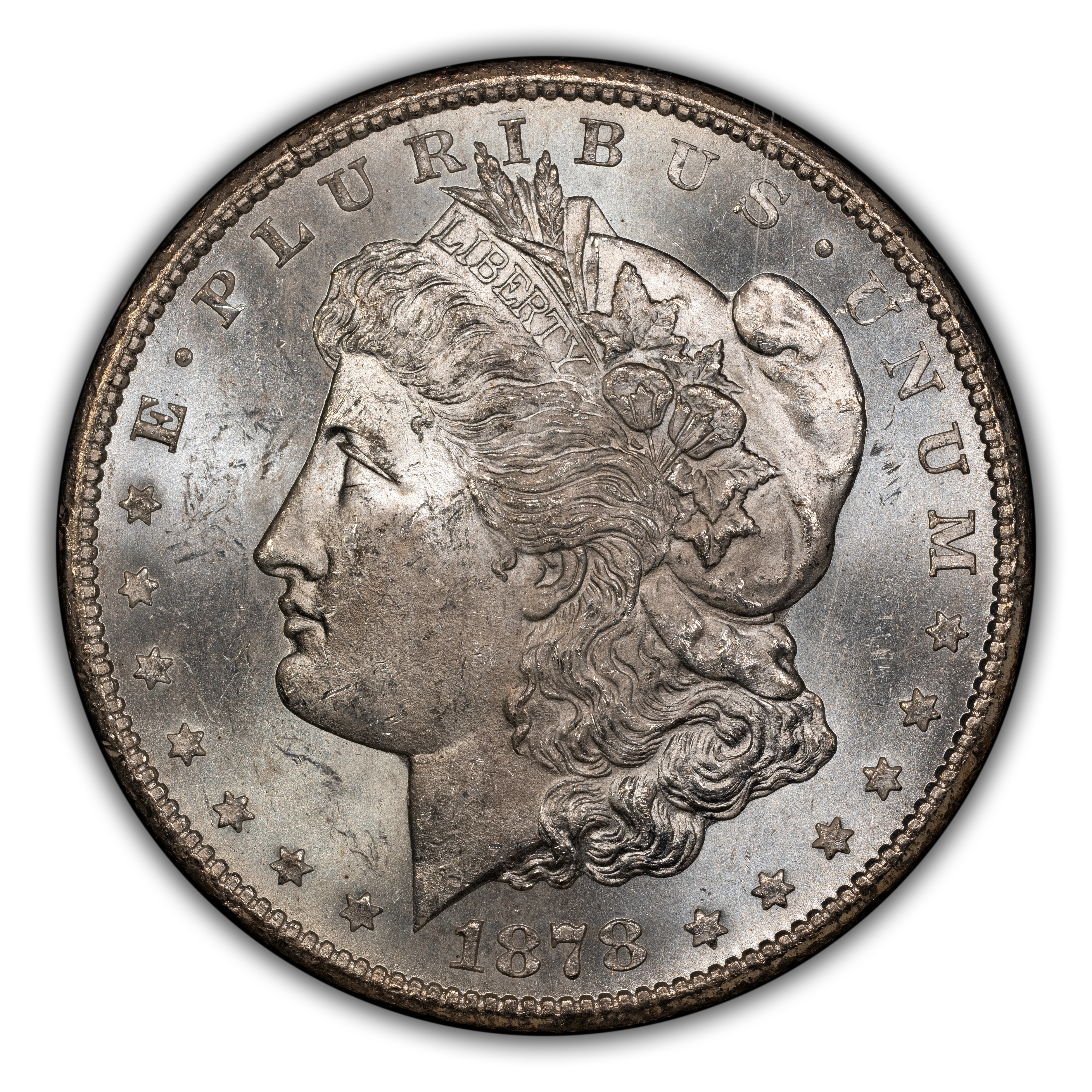 1878-CC $1  GSA Hoard, Lines in Wing, VAM-11 MS thumbnail 2
