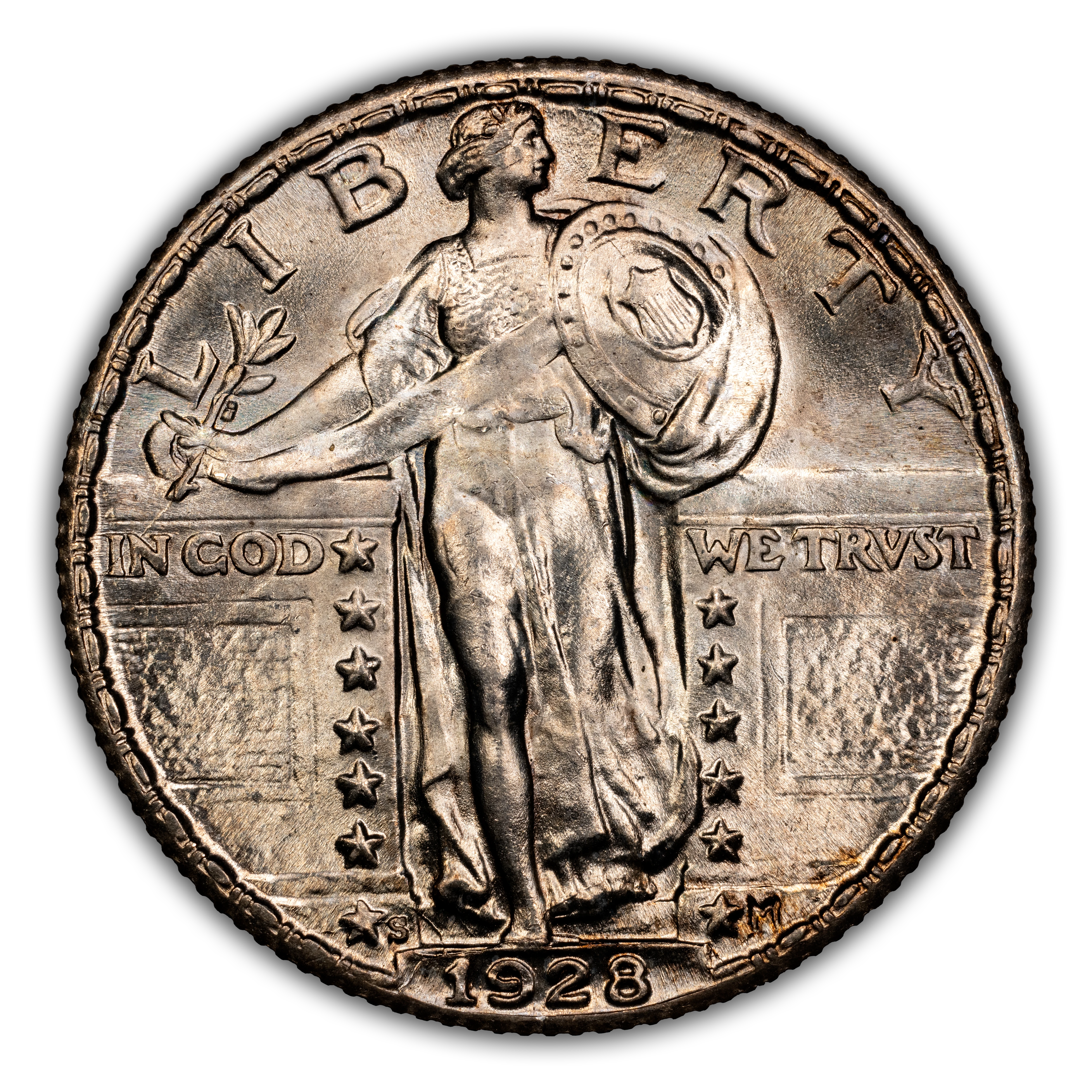 1928-S 25c MS FH