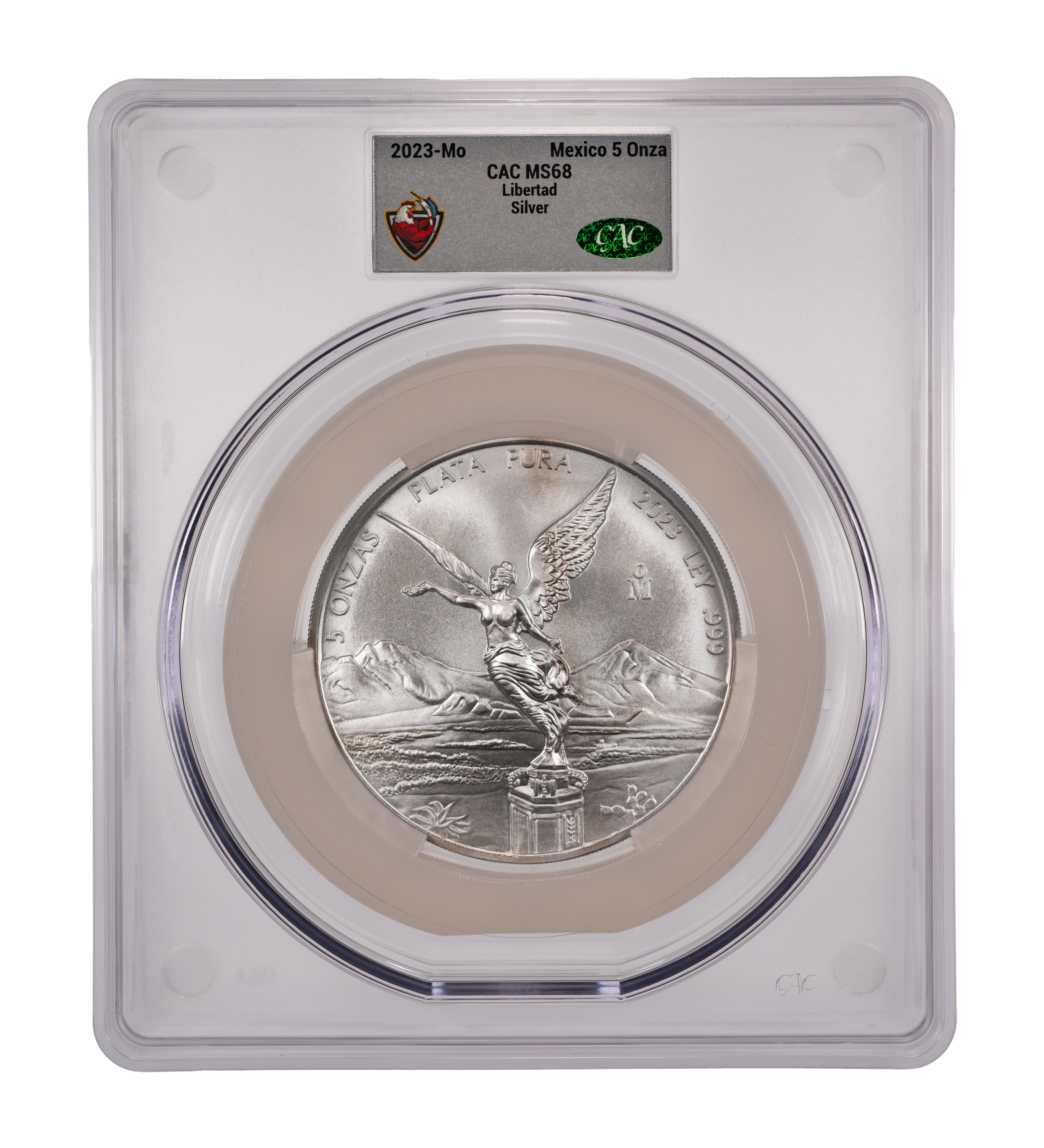 Mexico Silver 5 Onza Libertad 1996– Coin Values & Prices | Greysheet