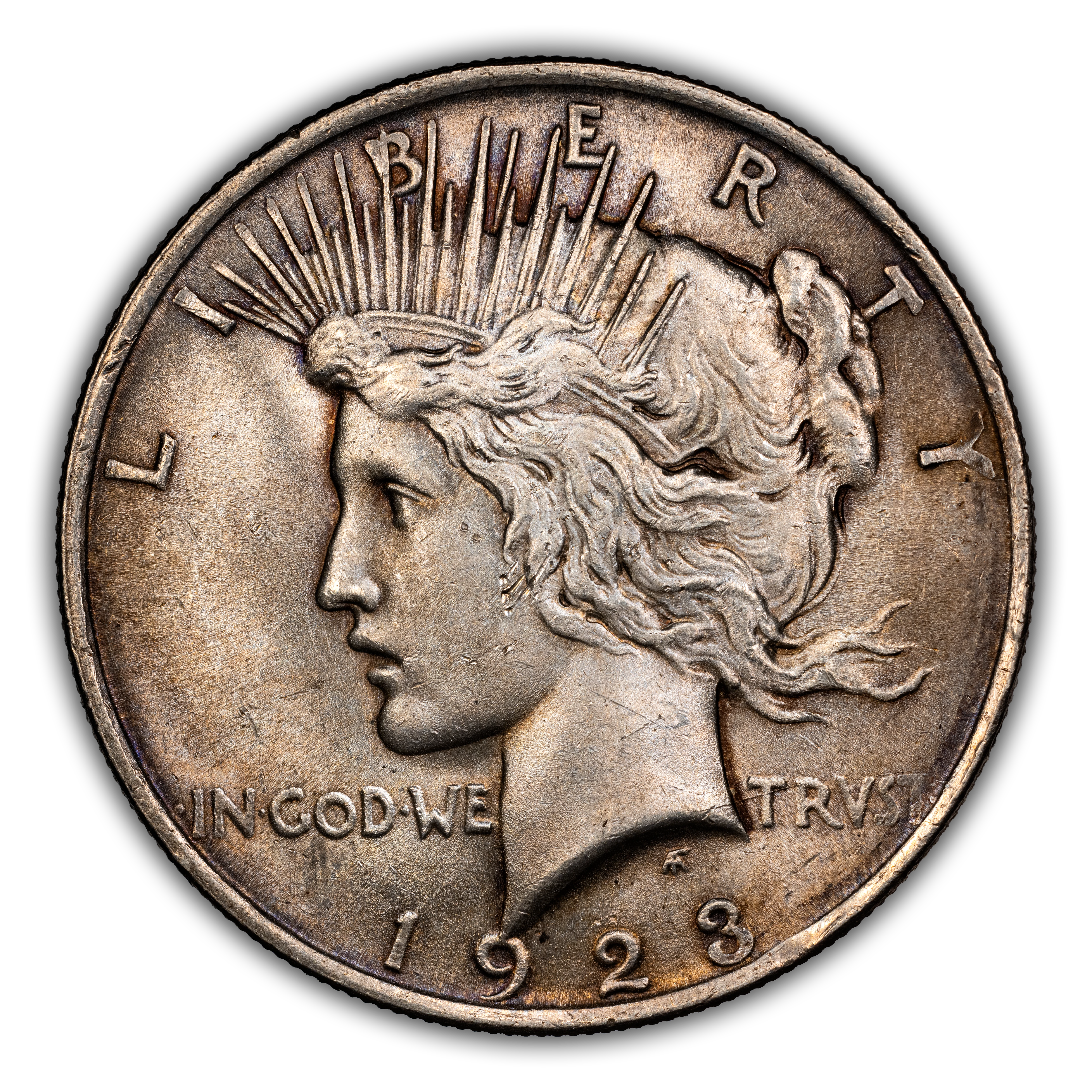 1923 $1 Broken Wing, VAM-1E MS