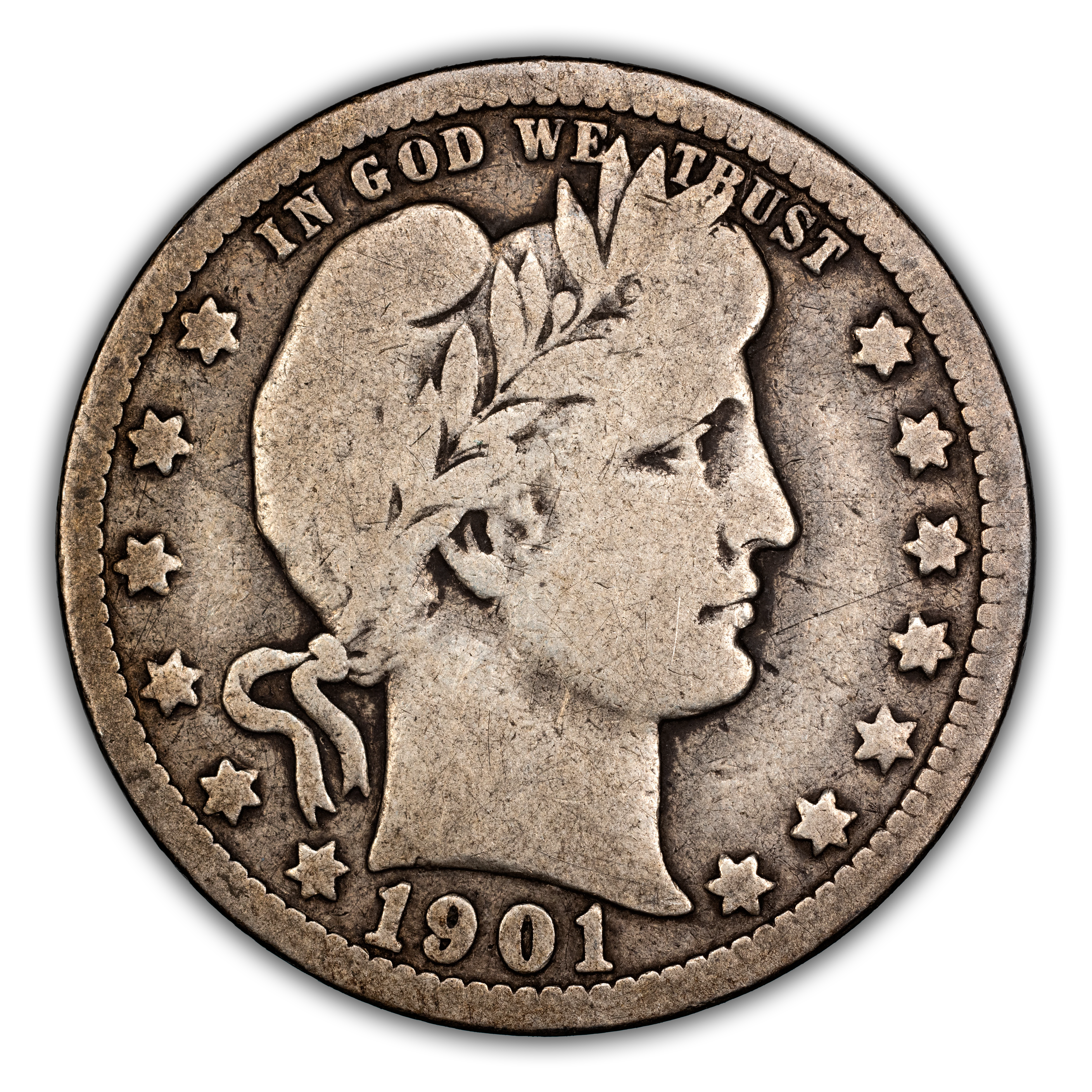 1901-O 25c MS