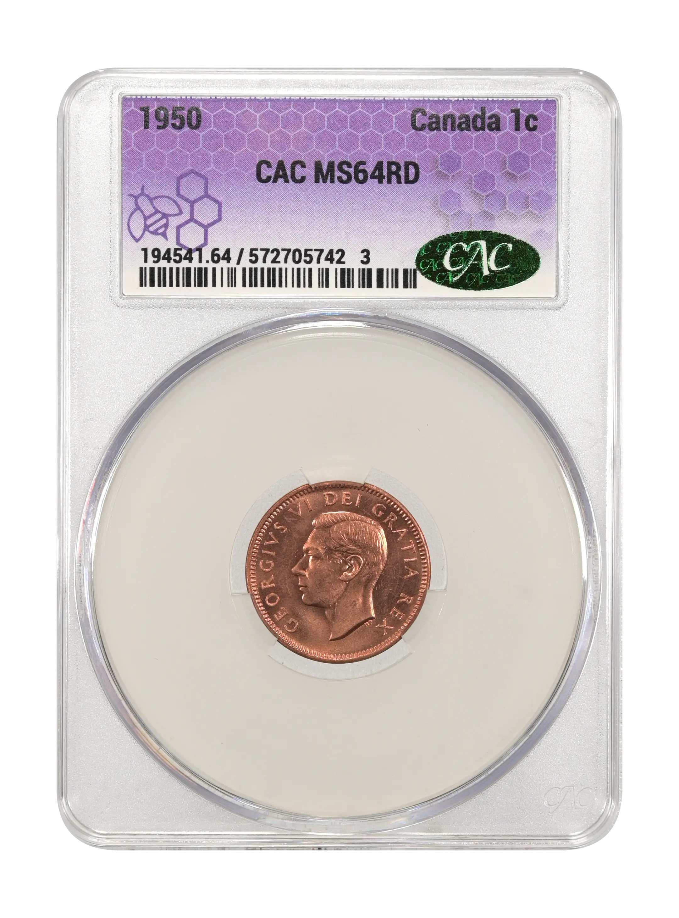 1950 1c MS RD