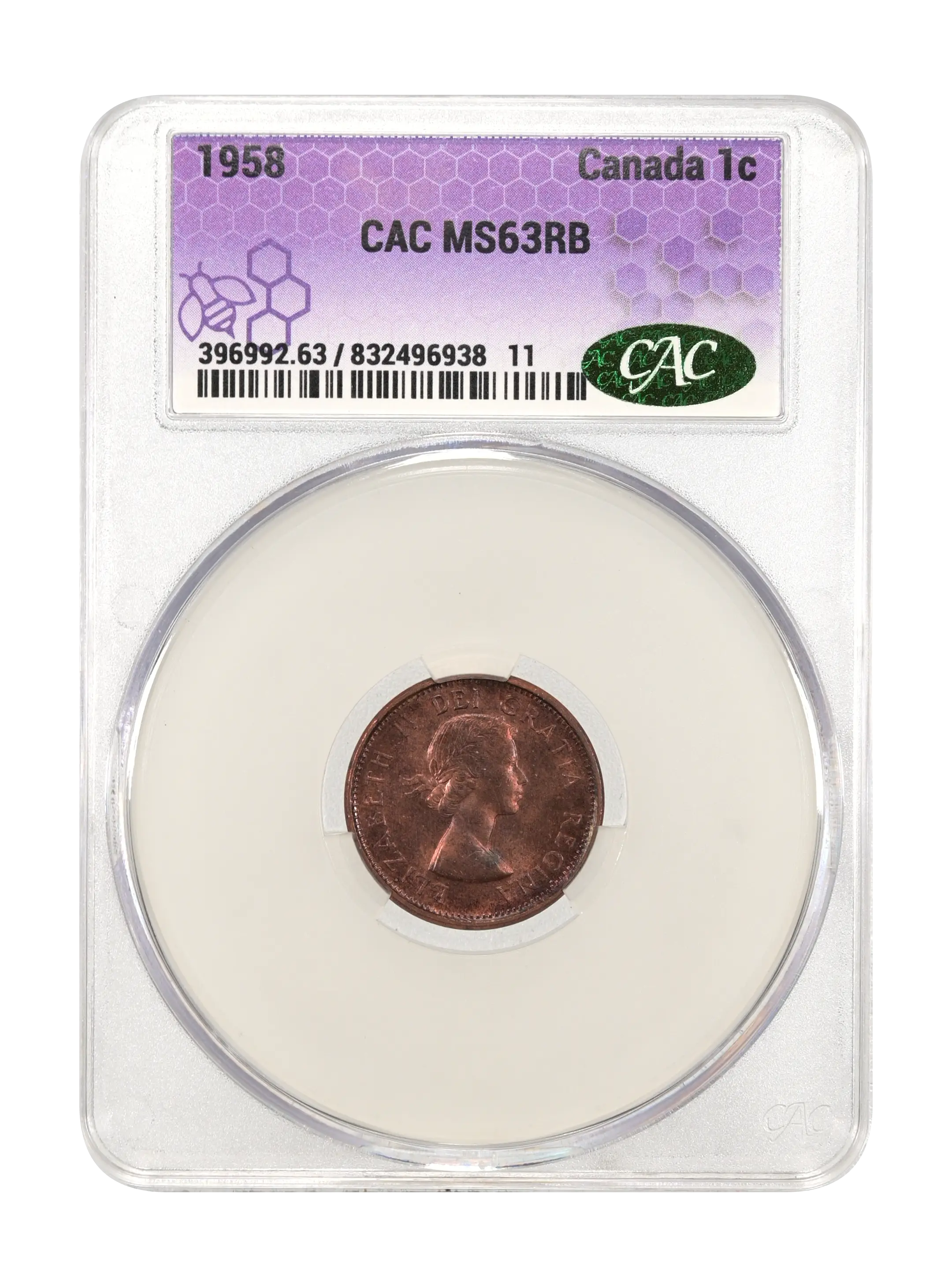 1958 1c MS RB