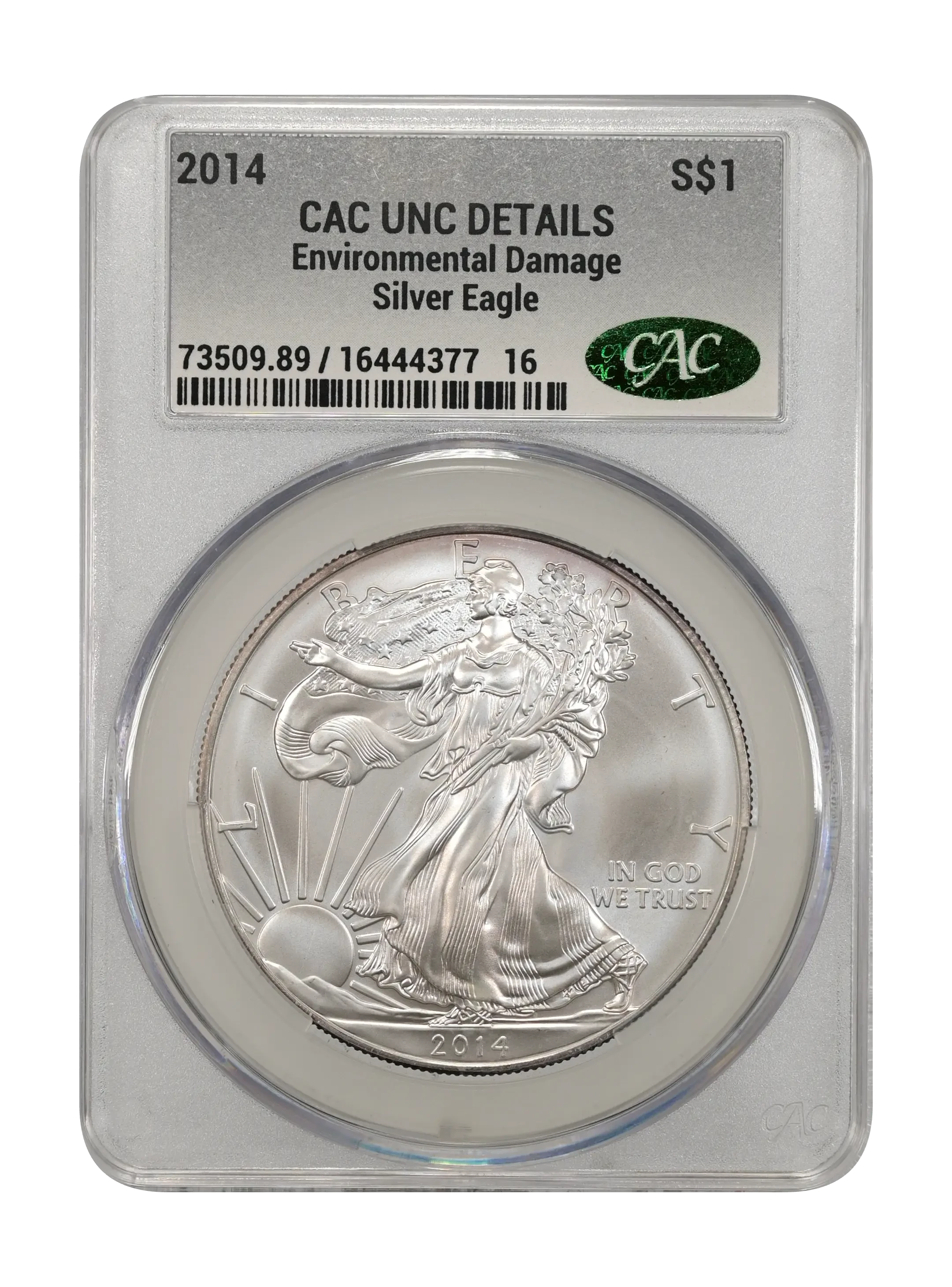 2014 $1 Silver Eagle Values & Prices | Greysheet