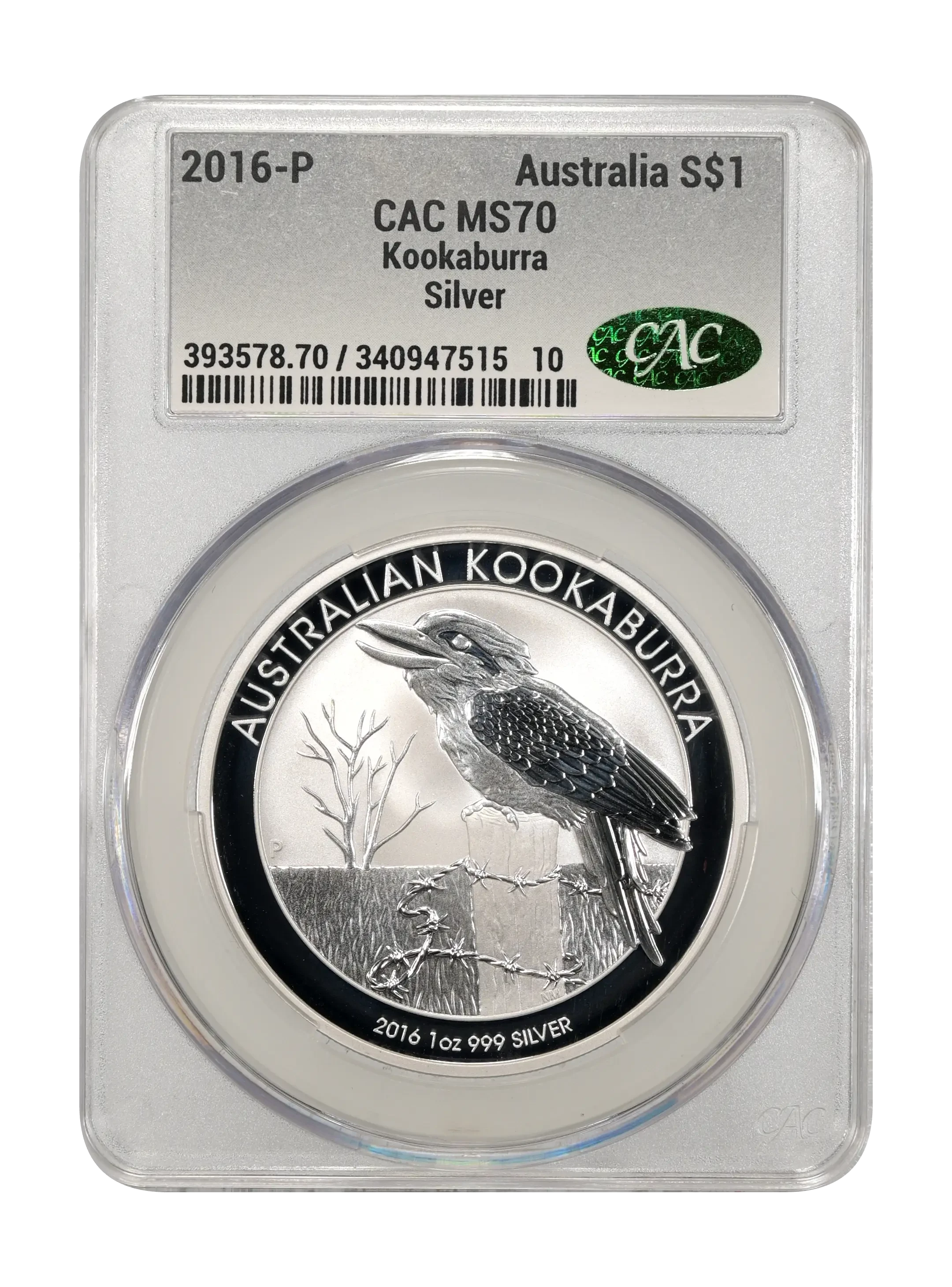 オーストラリアン・クーカバラ銀貨 2010年 1ドル Australia 2010 $1 Kookaburra Silver 1 Ounce Coin Values & Prices