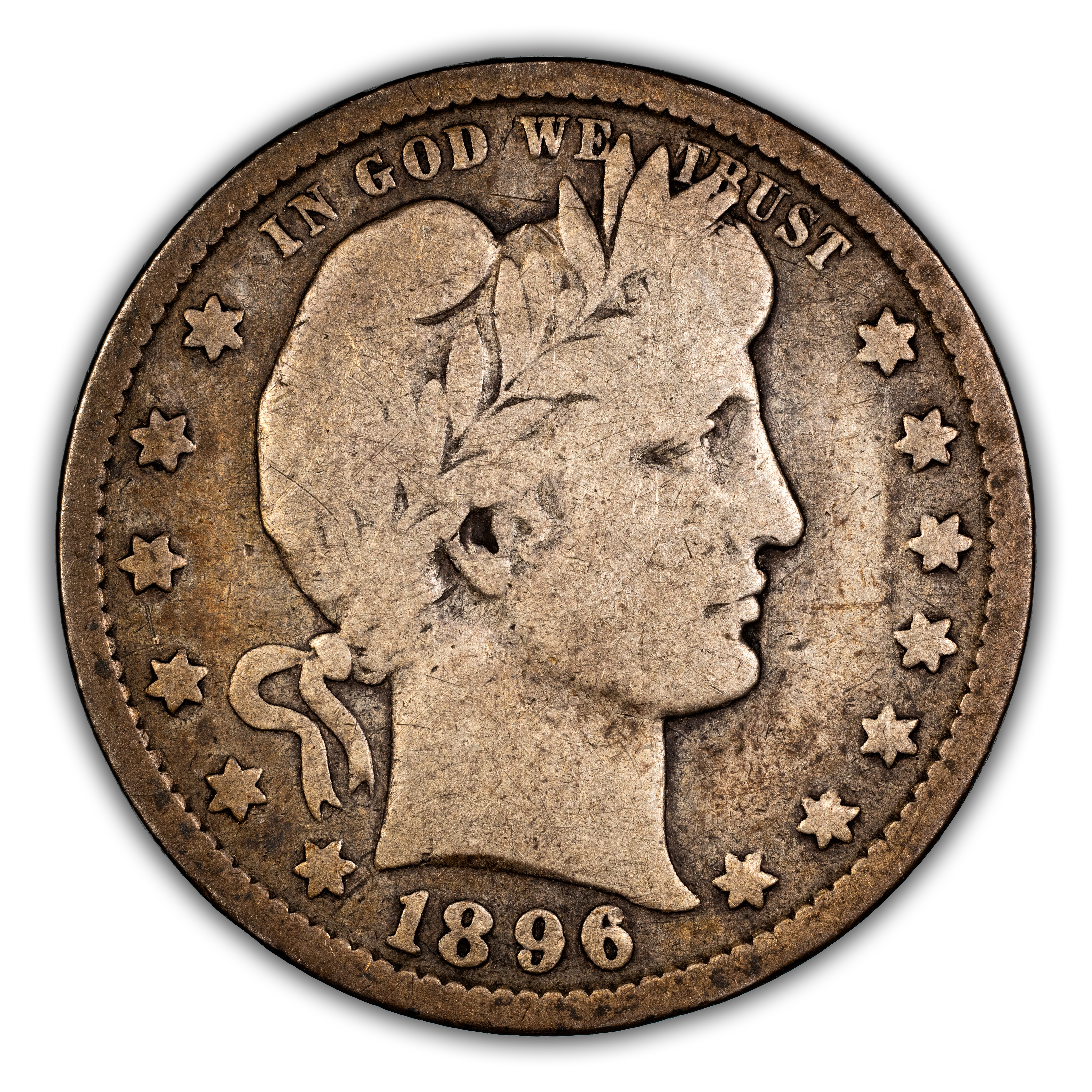 1896-O 25c MS