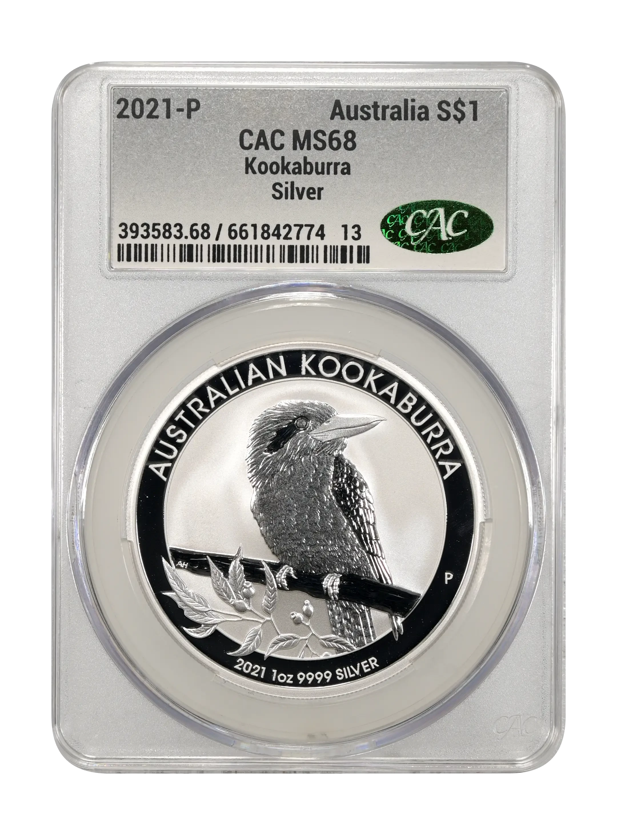 オーストラリアン・クーカバラ銀貨 2010年 1ドル Australia 2010 $1 Kookaburra, 1 Ounce Silver Coin Values & Prices