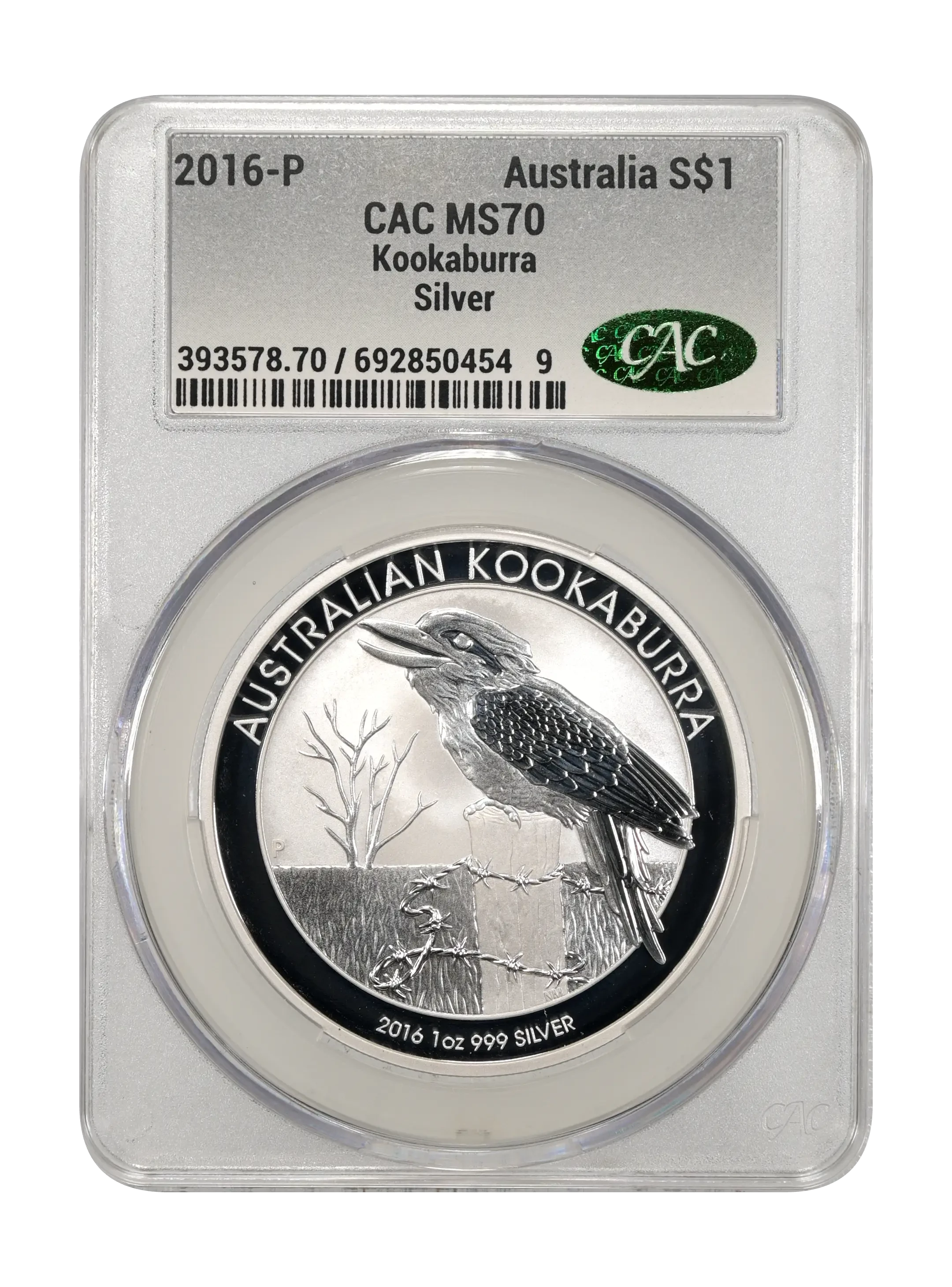 オーストラリアン・クーカバラ銀貨 2010年 1ドル Australia 2010 $1 Kookaburra Silver 1 Ounce Coin Values & Prices