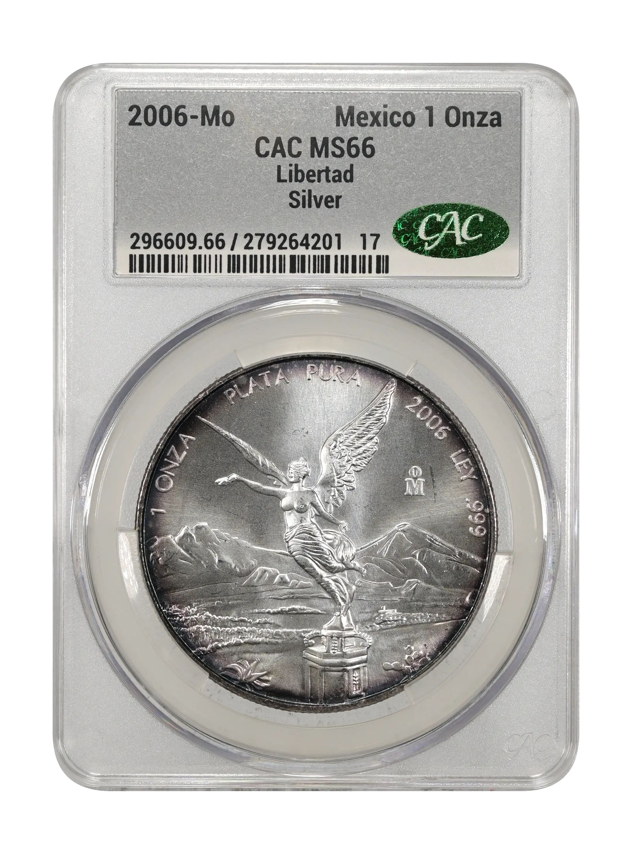 2006-Mo 1 Onza Libertad, Silver MS
