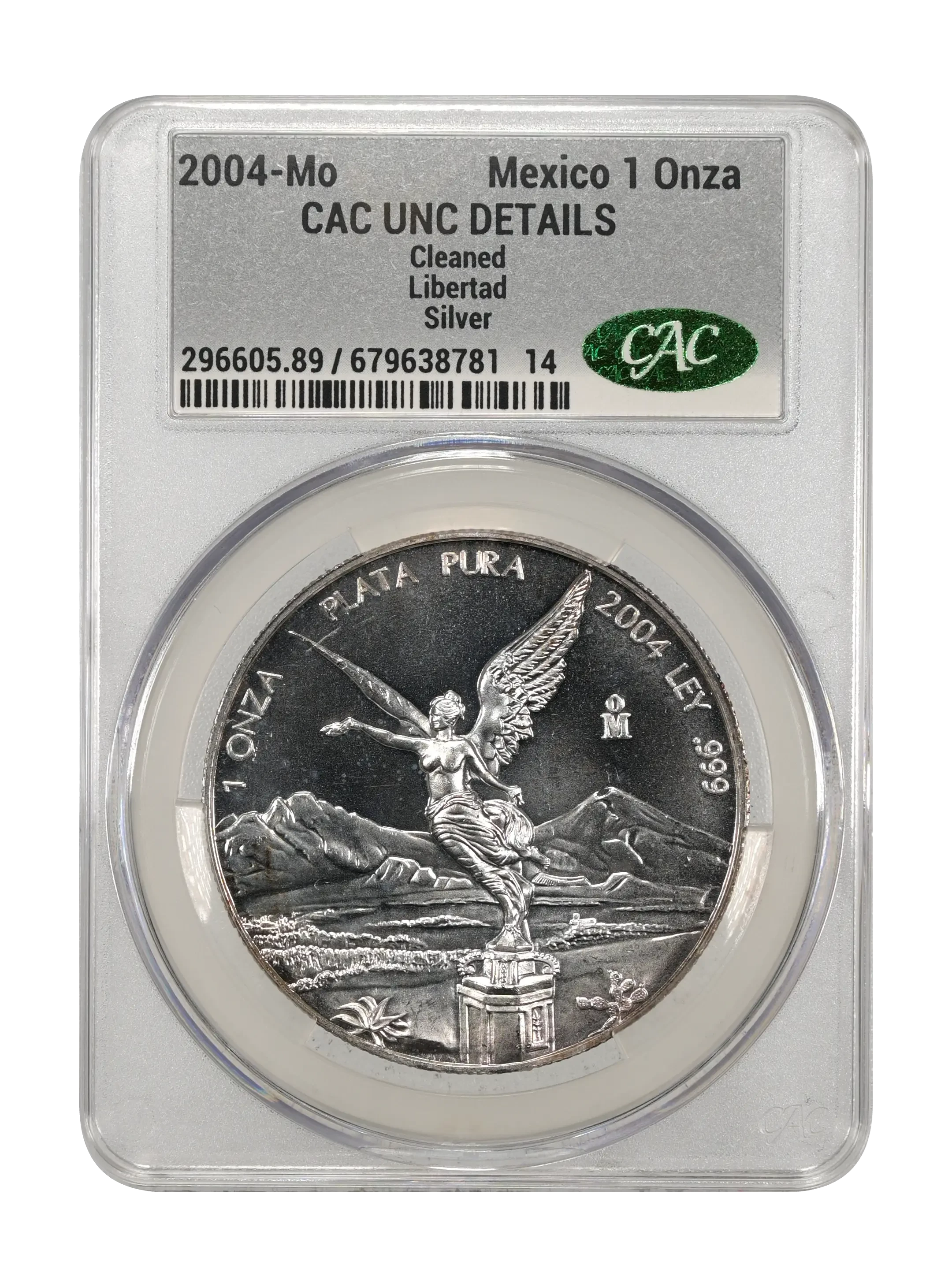 Mexico 2004 Silver 1 Onza Libertad Coin Values & Prices | Greysheet