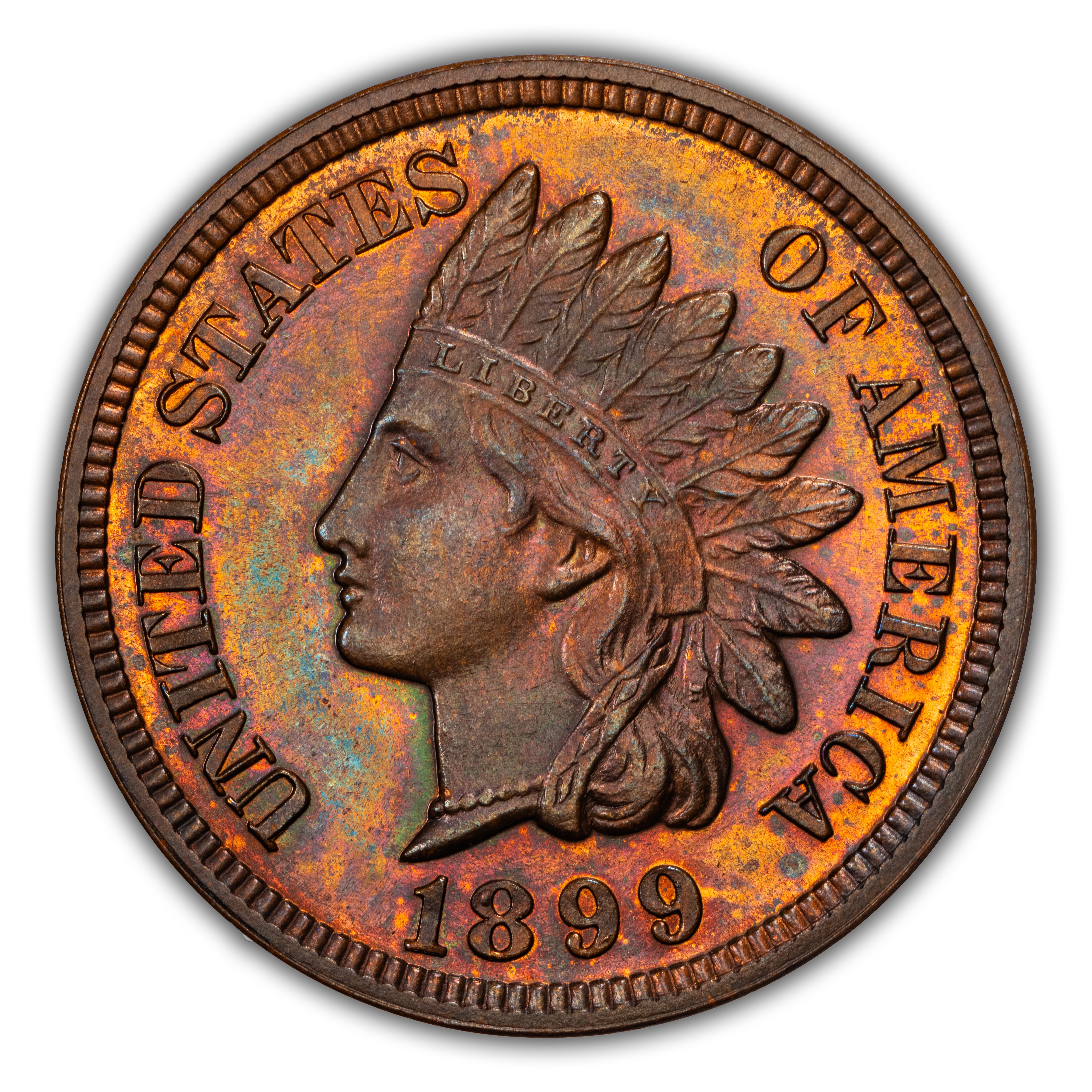 1899 1c PR BN